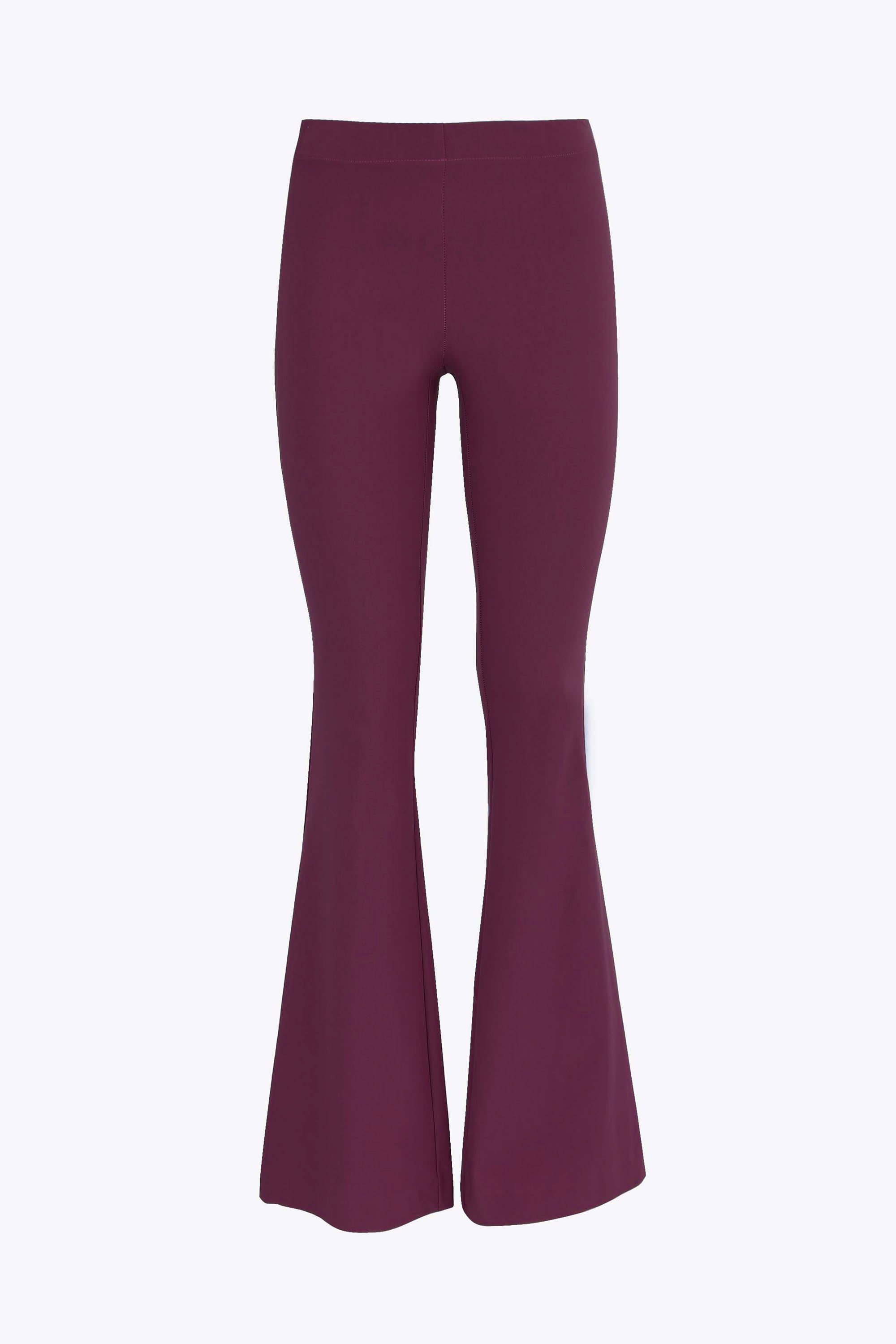 Pantaloni svasati in bengalina stretch - FW25
