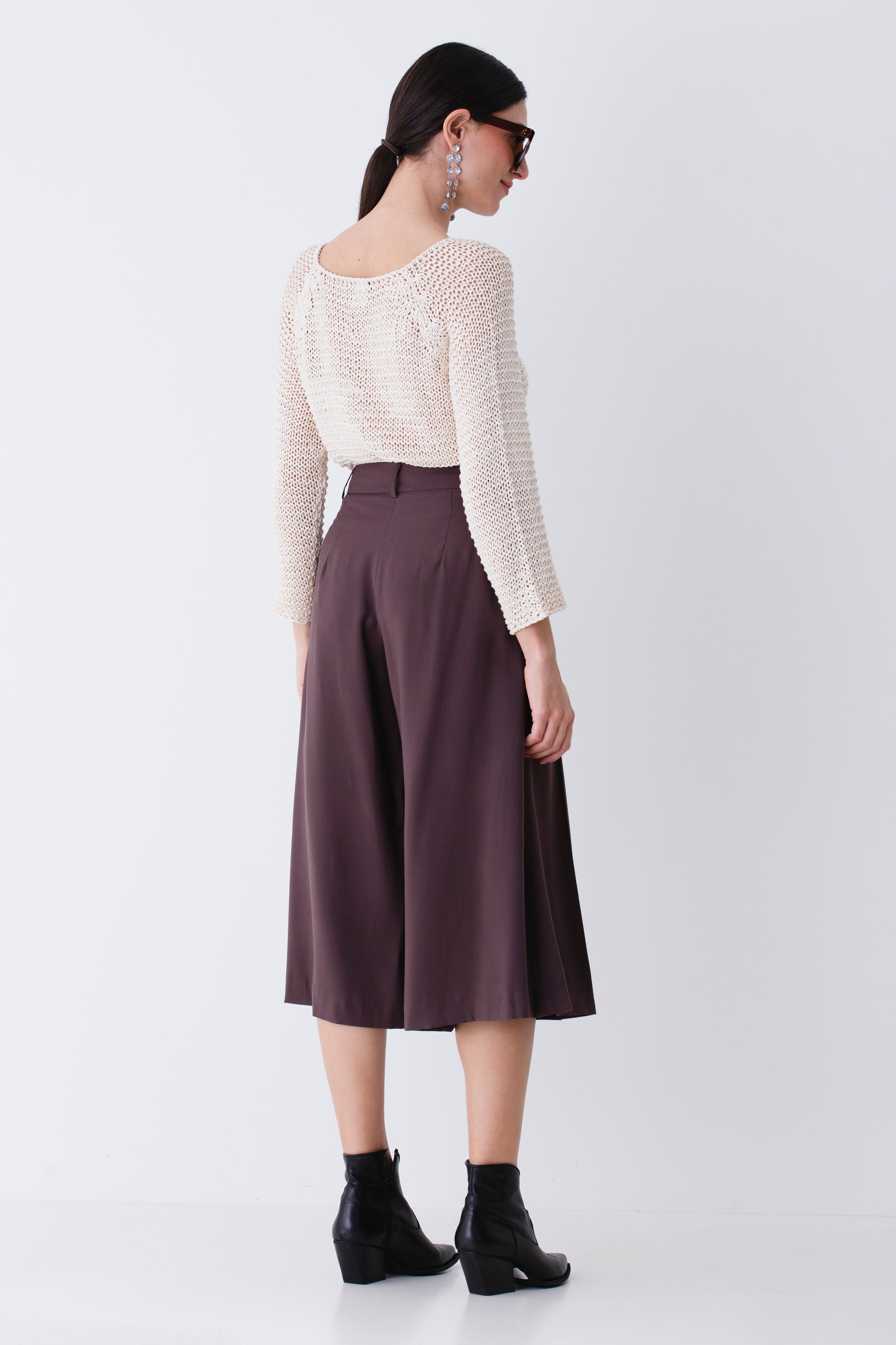 Bermuda ampio in rayon - PE25
