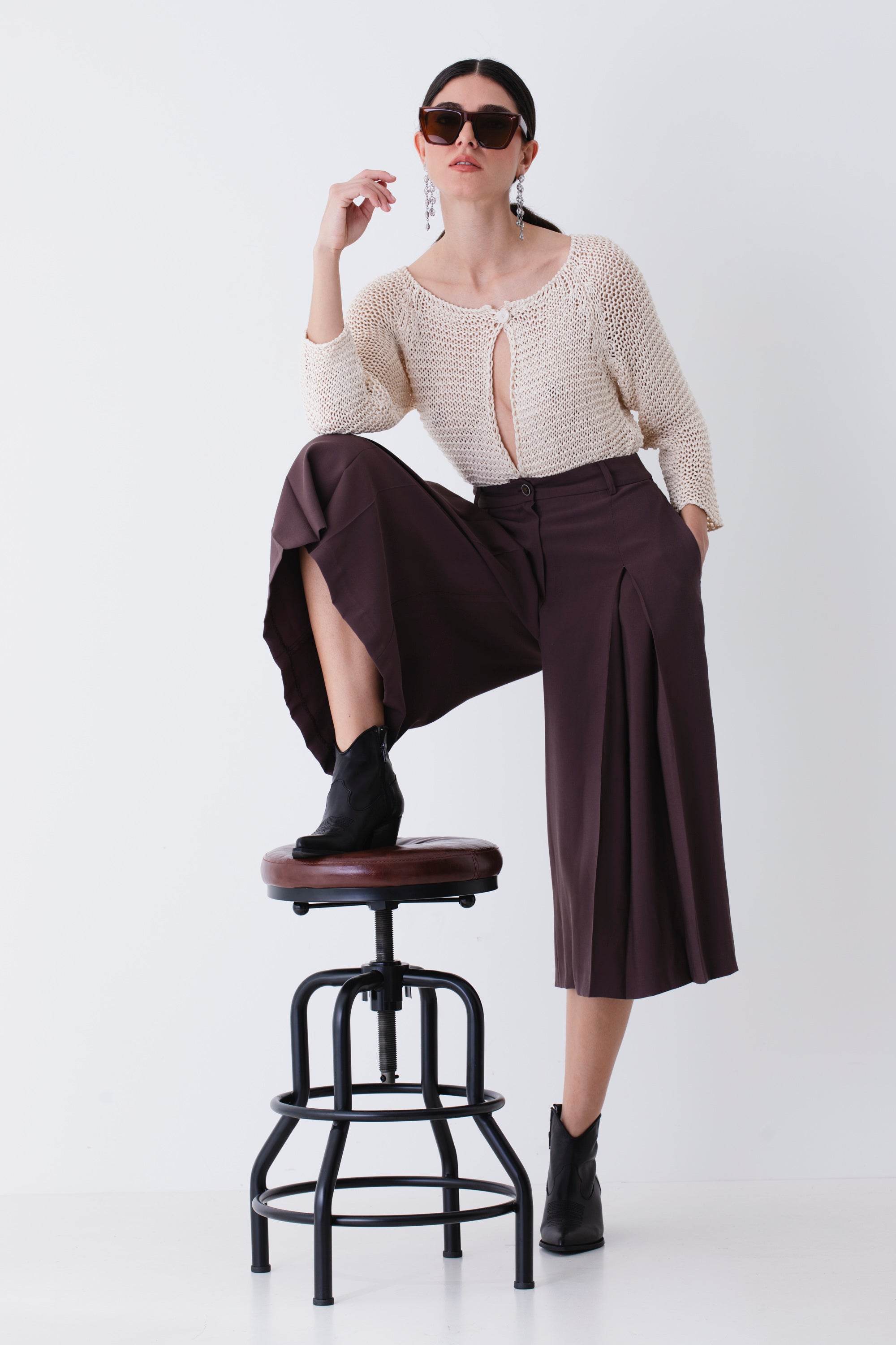 Bermuda ampio in rayon - PE25
