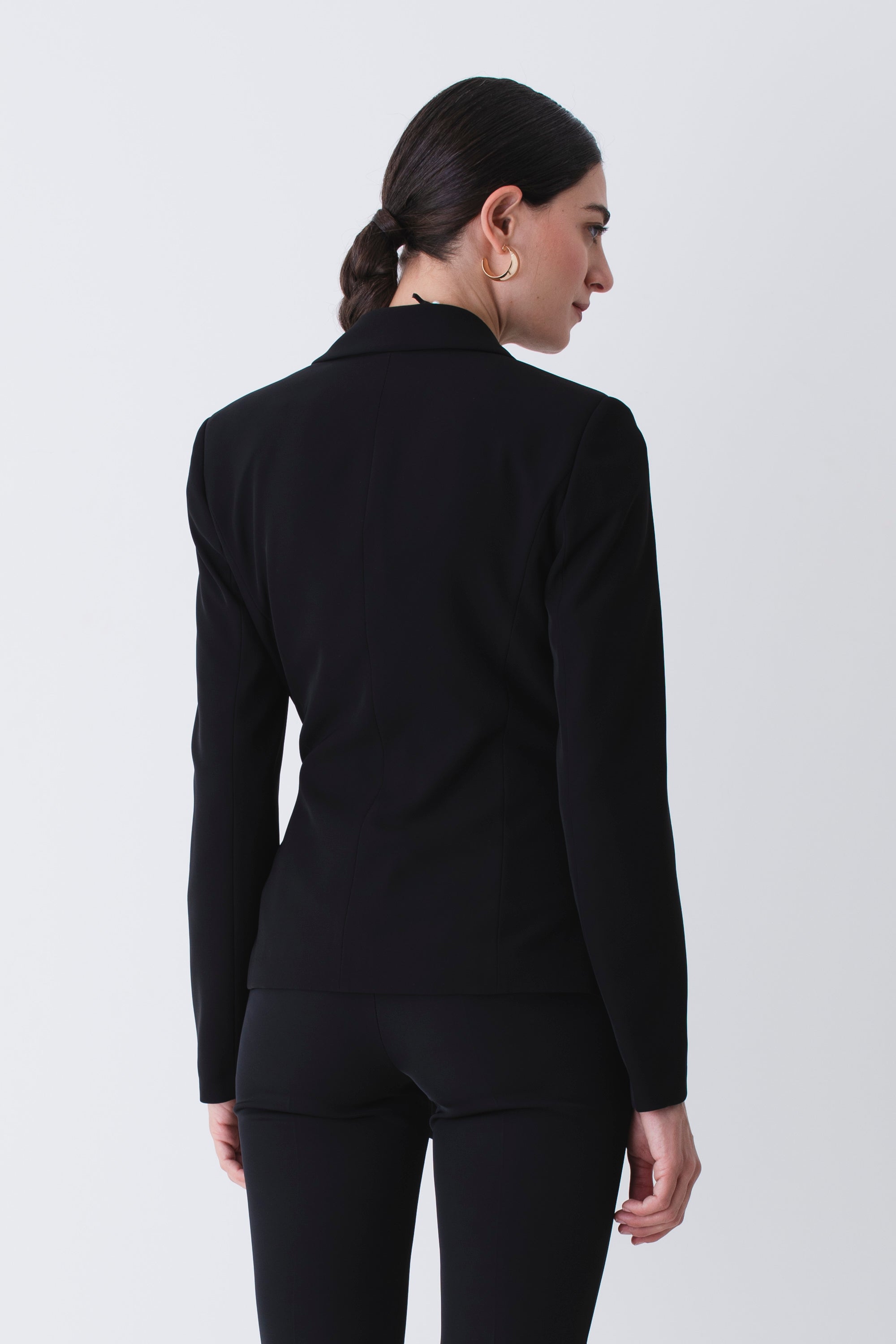 Giacca con fiocco in cady - FW26