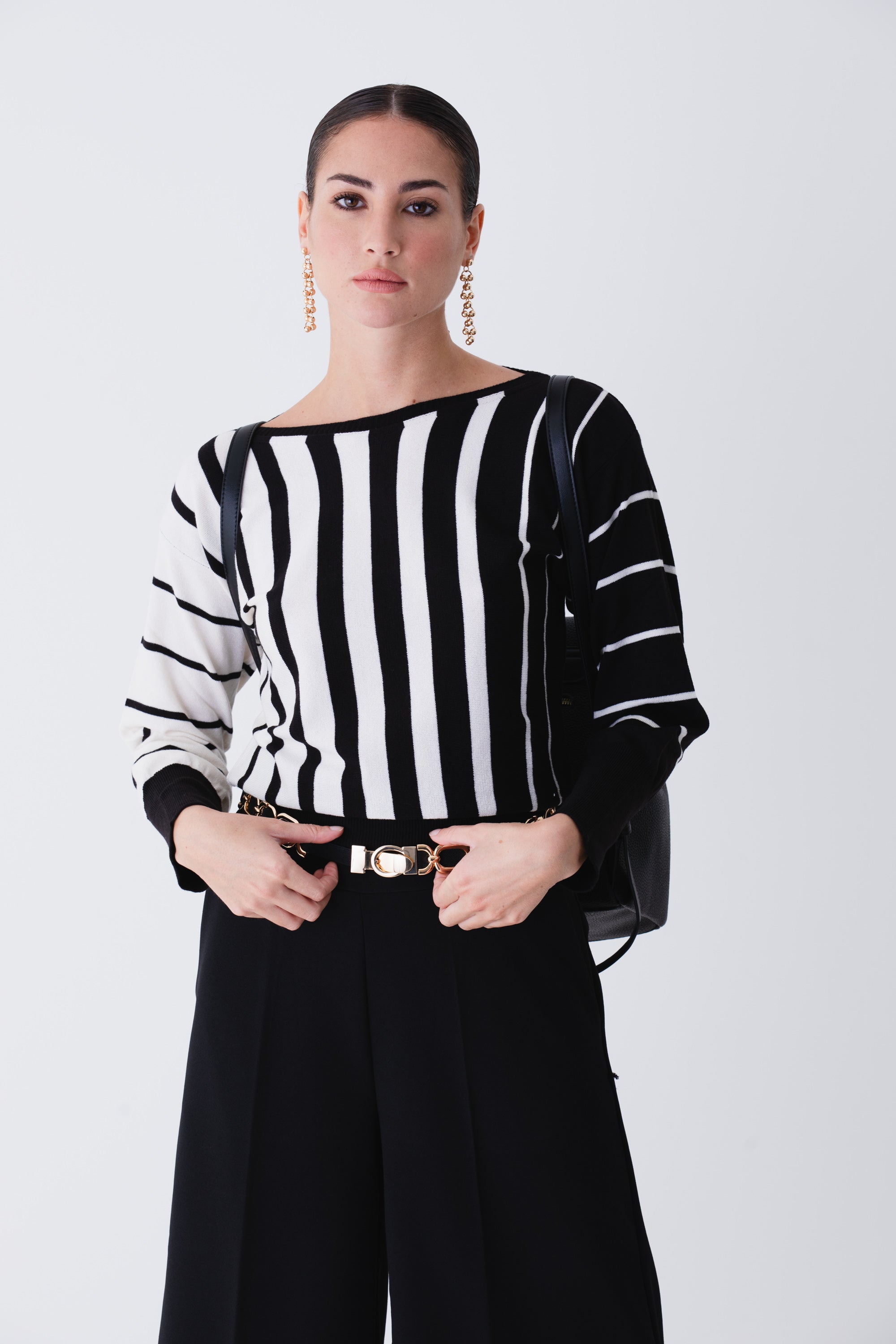 Maglia a righe verticali hotsell