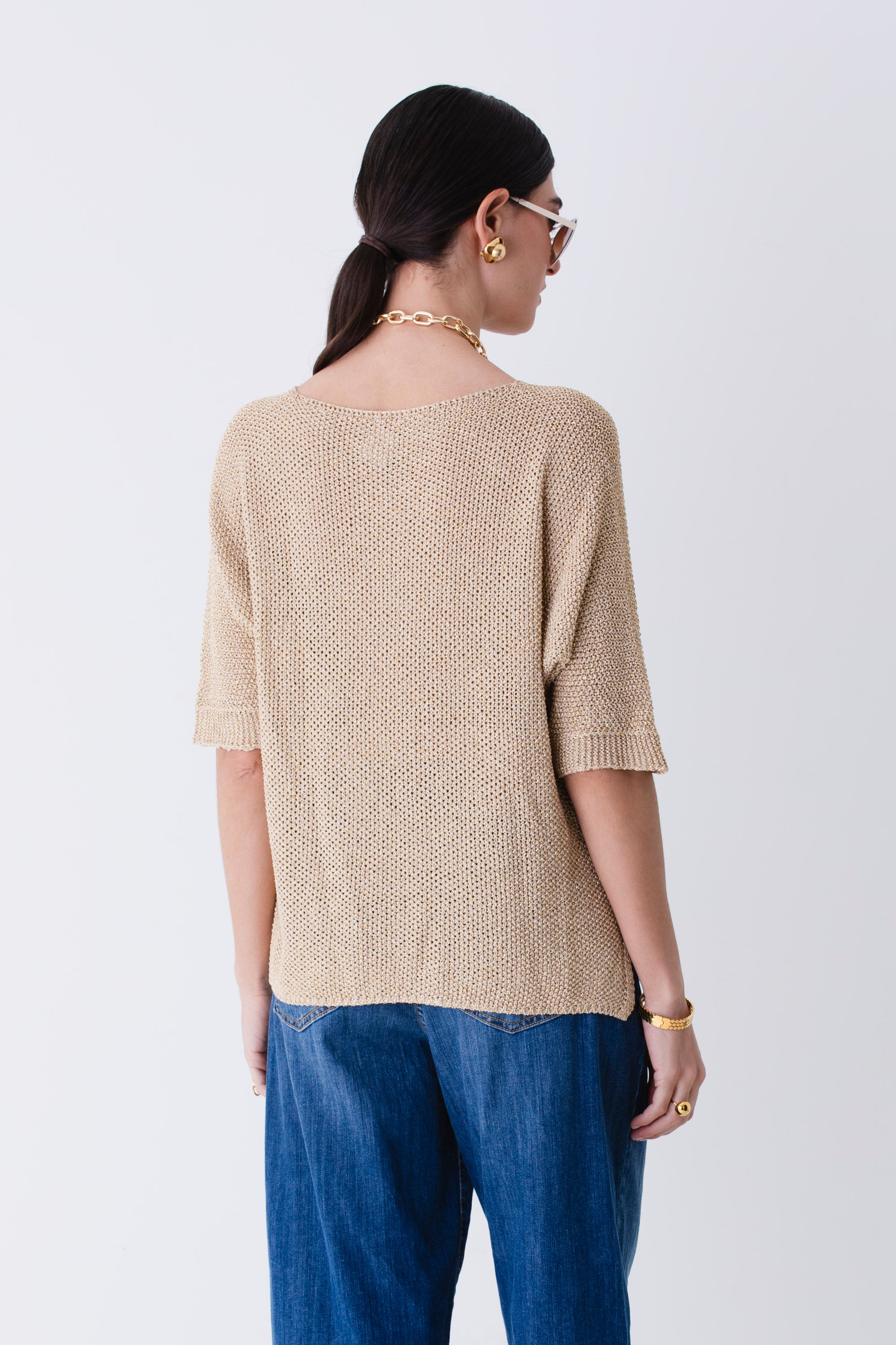 Pullover in lurex - PE25