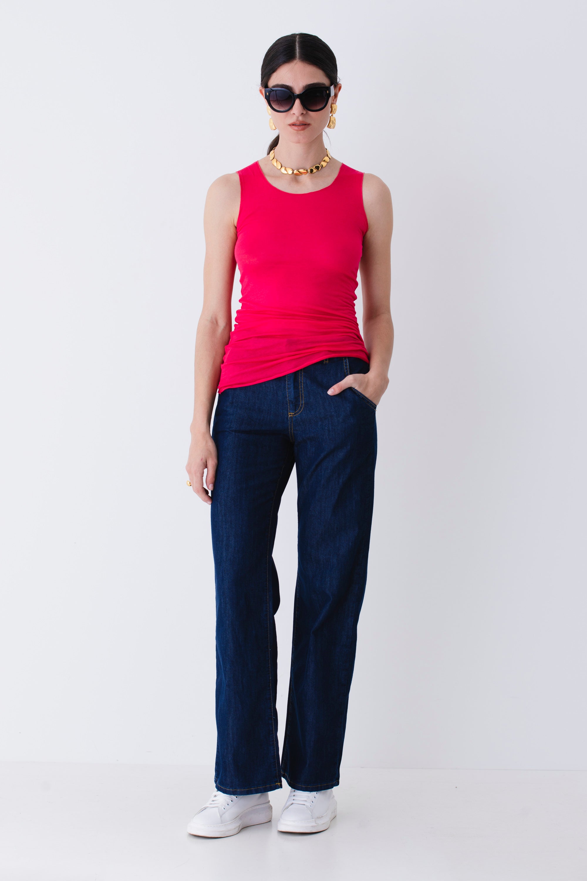 Top basic in misto seta - PE25