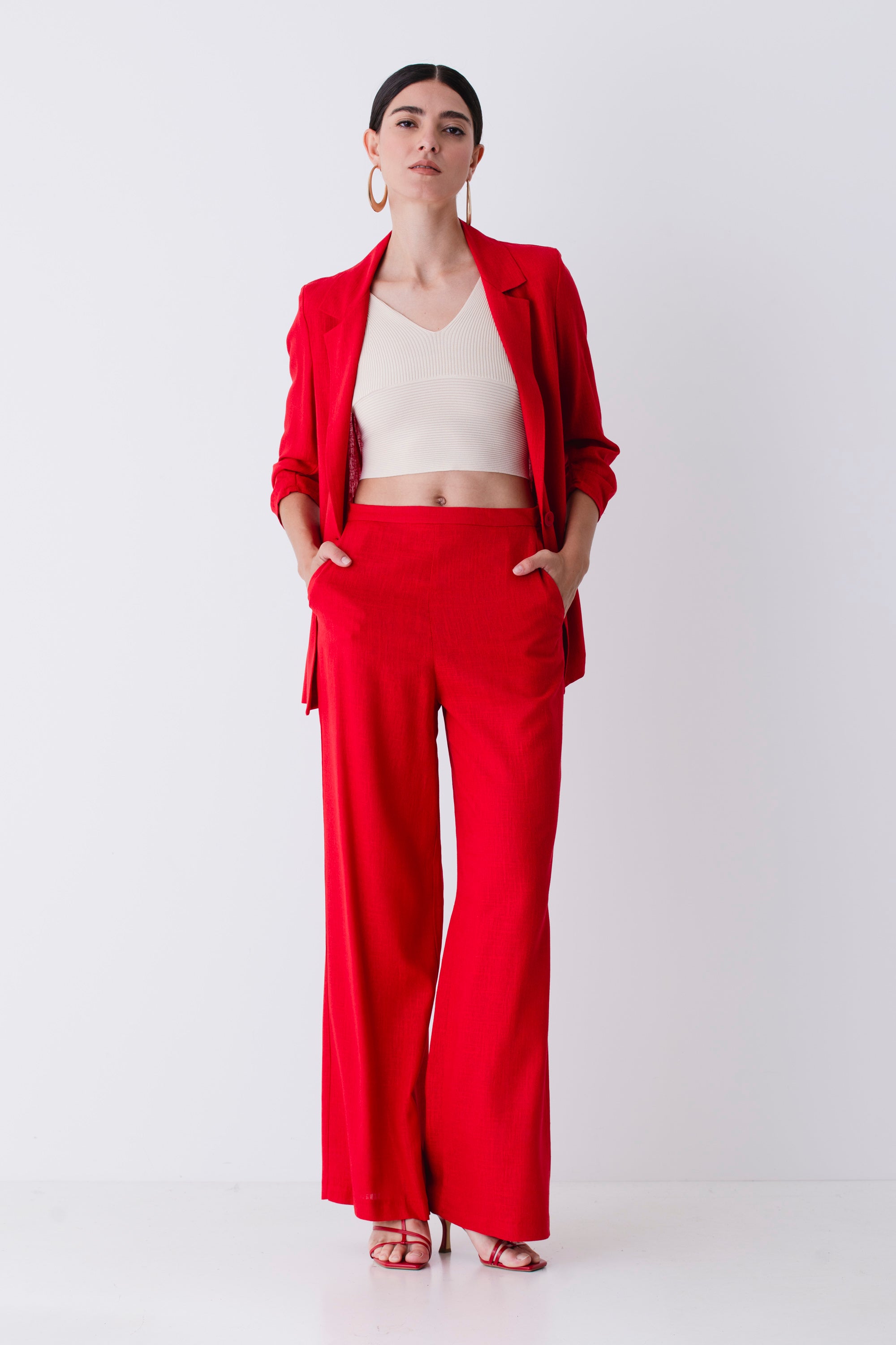 Blazer in misto lino - PE25