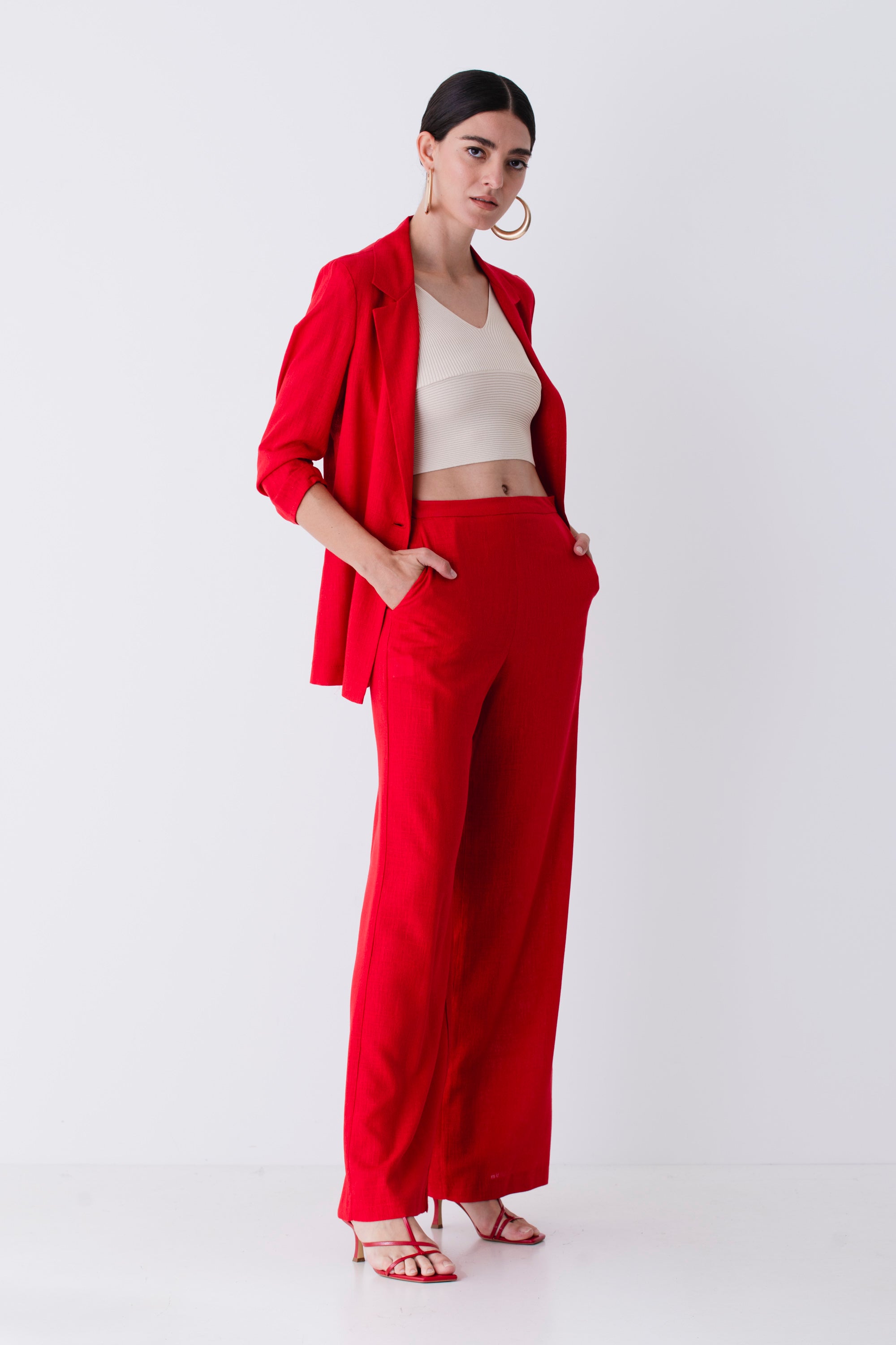 Blazer in misto lino - PE25