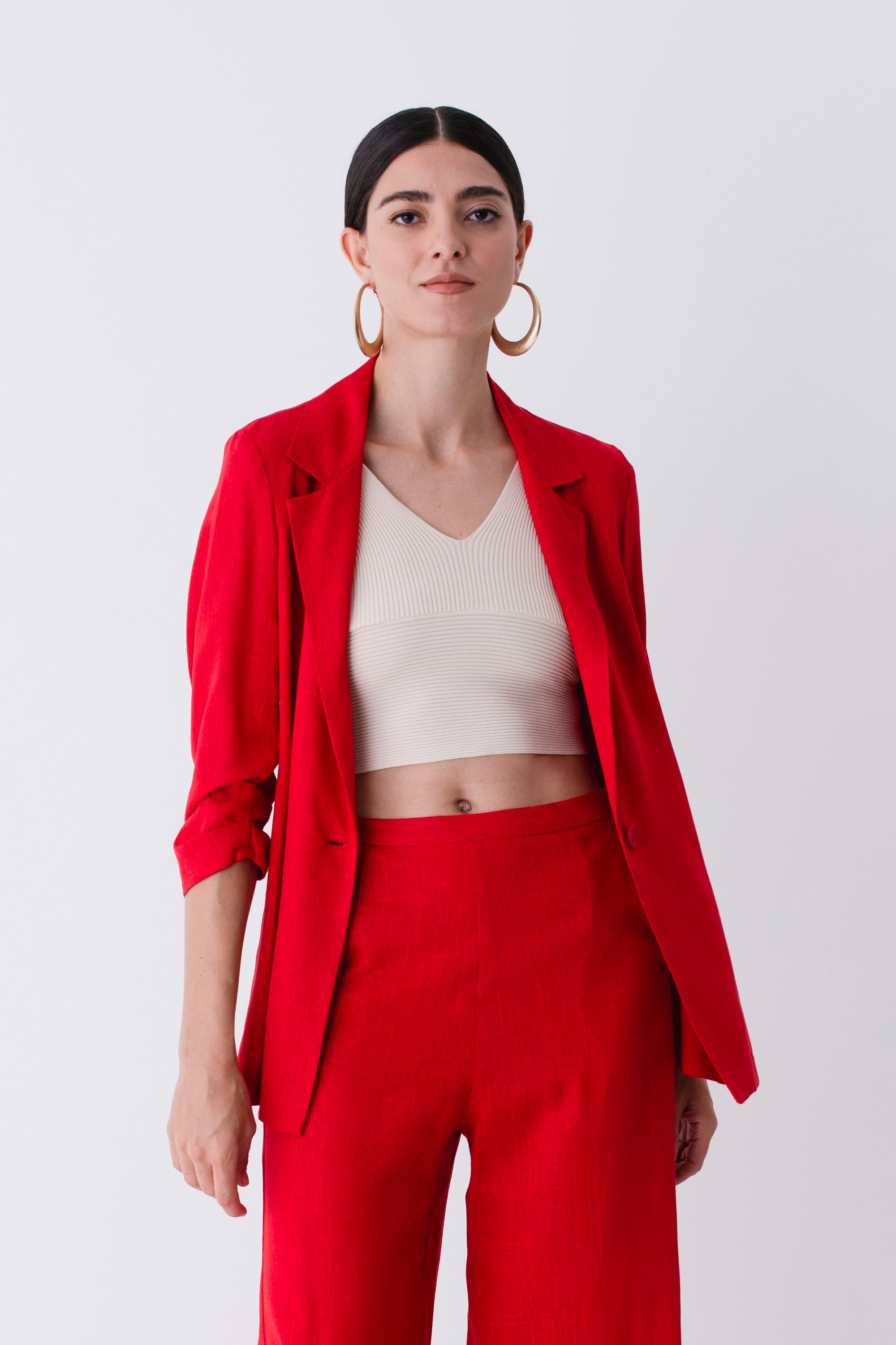 Blazer in misto lino - PE25