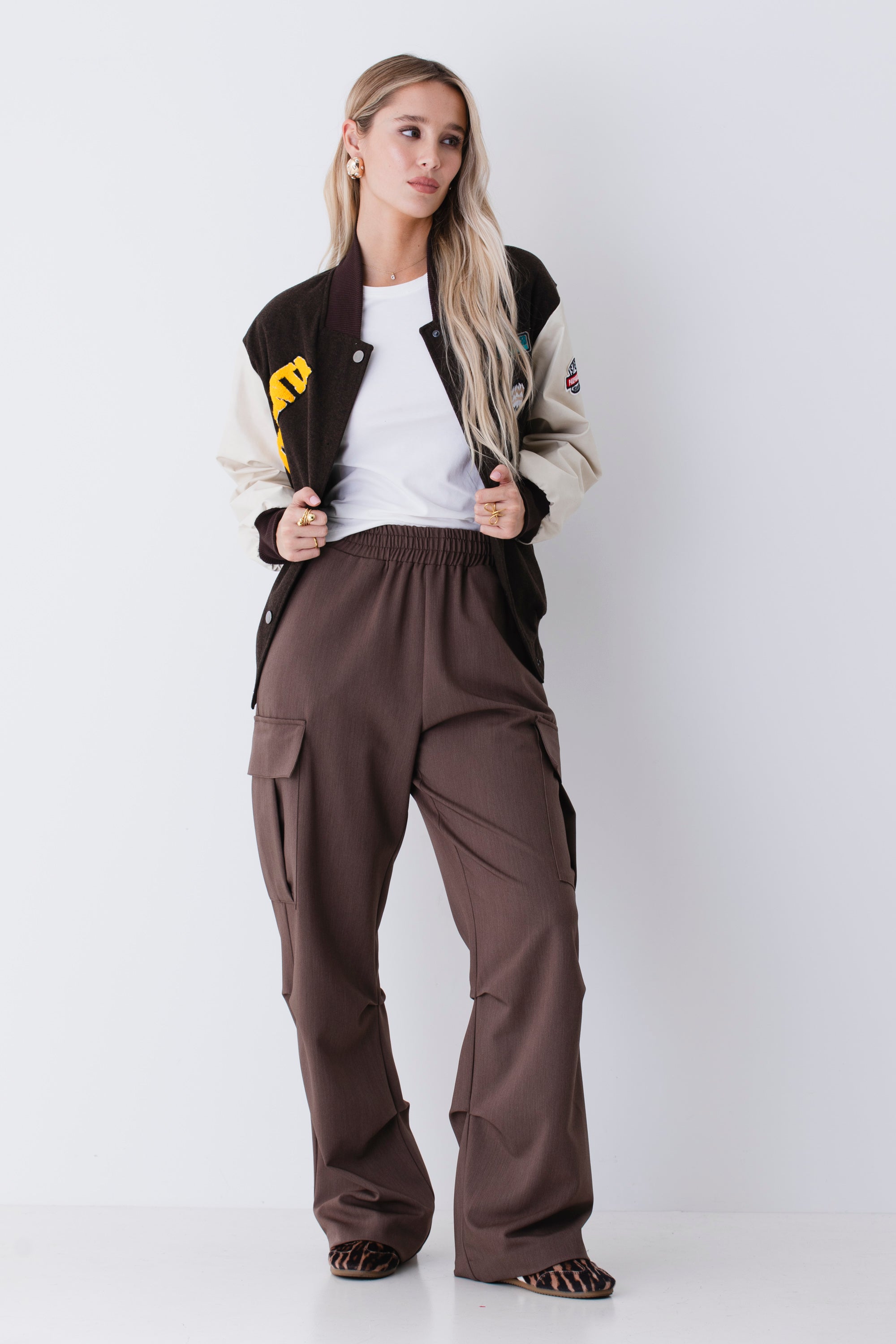 Bomber college con patch - FW26