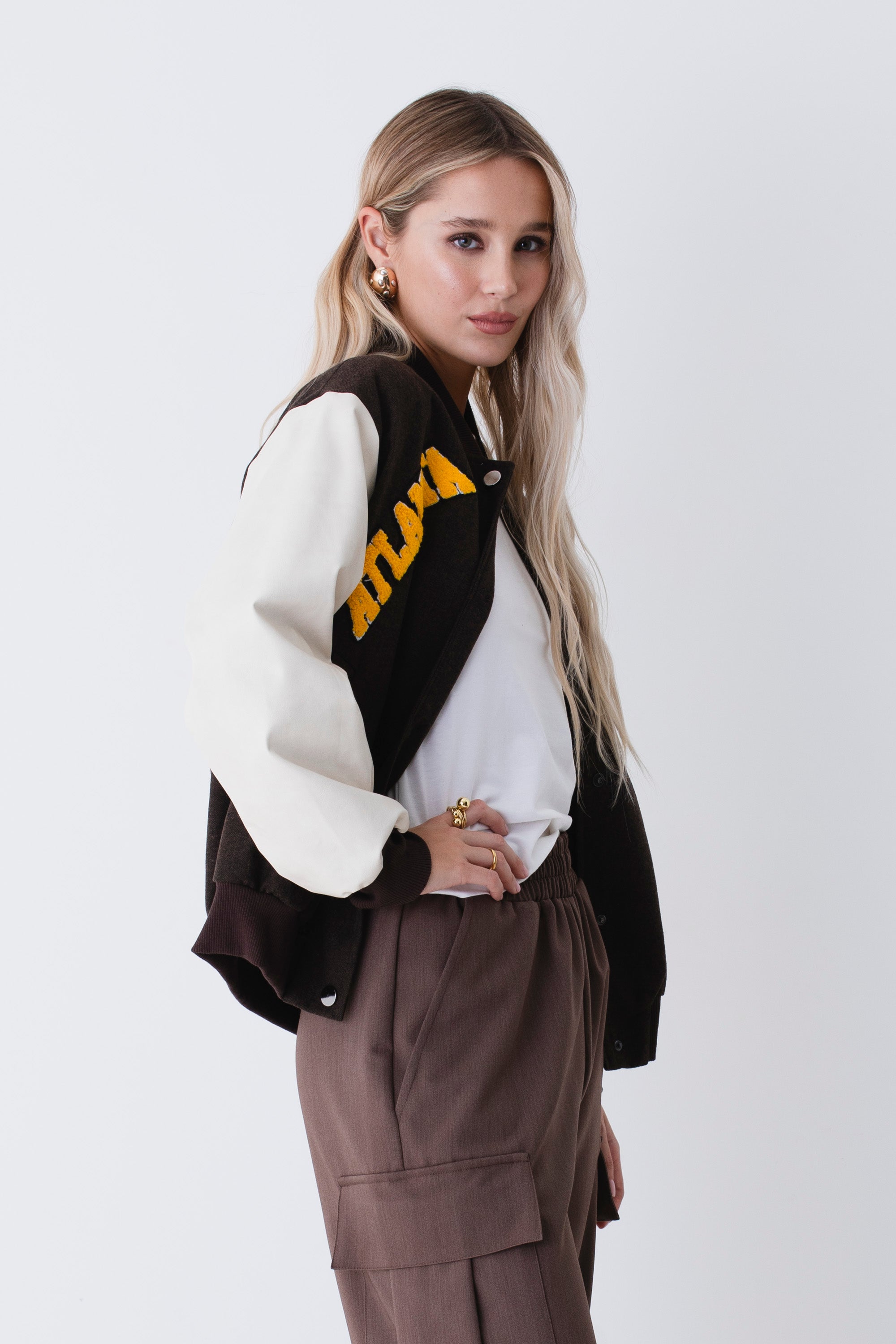 Bomber college con patch - FW26