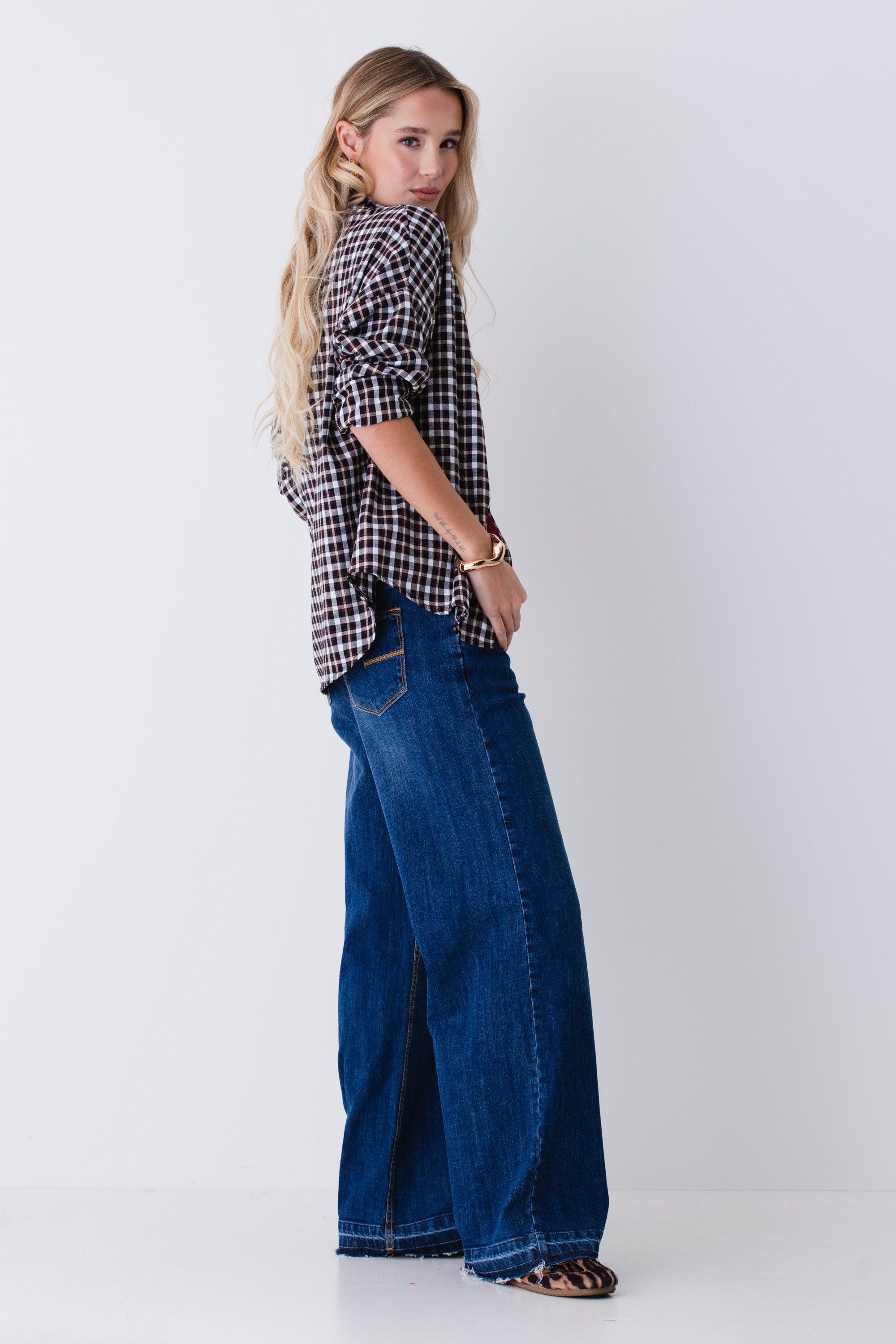 Camicia a quadri in cotone - FW26