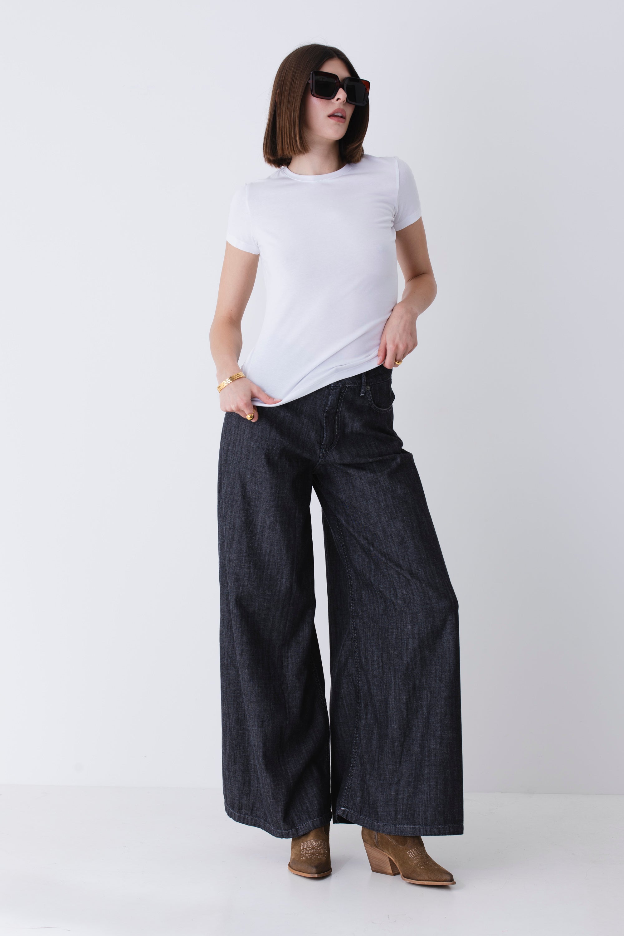 Jeans baggy wide leg - PE25