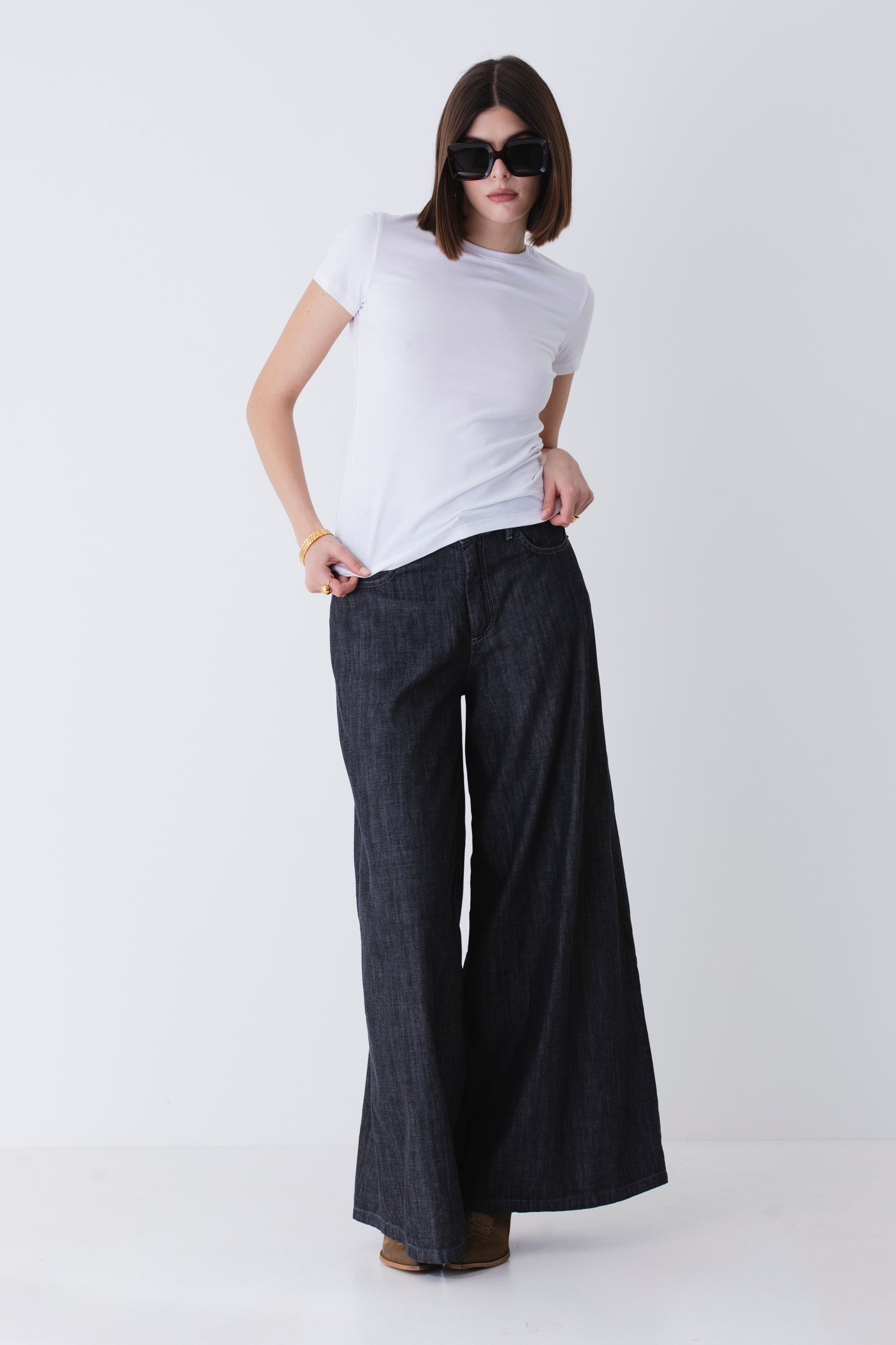 Jeans baggy wide leg - PE25