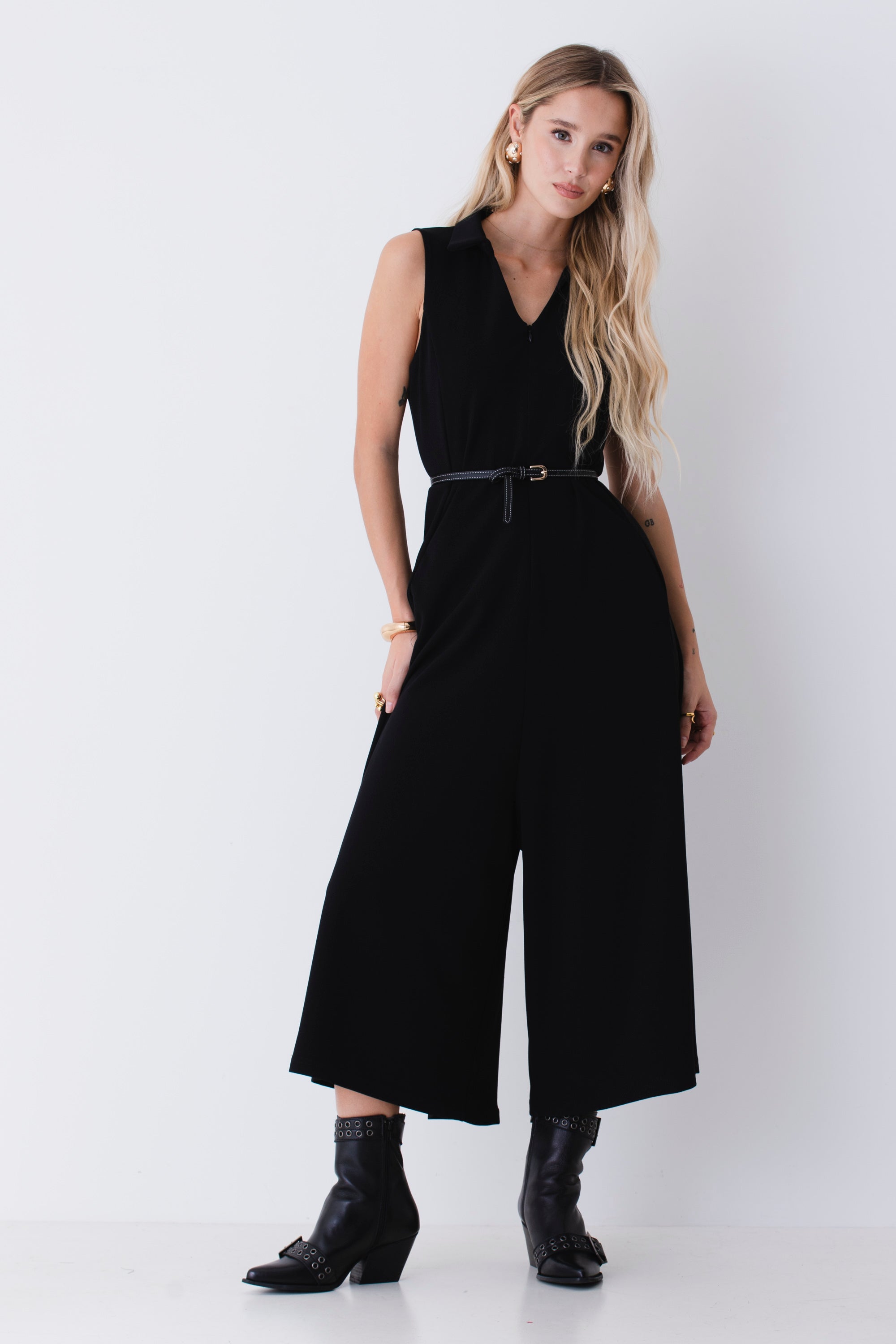 Tuta intera in scuba crepe - FW26