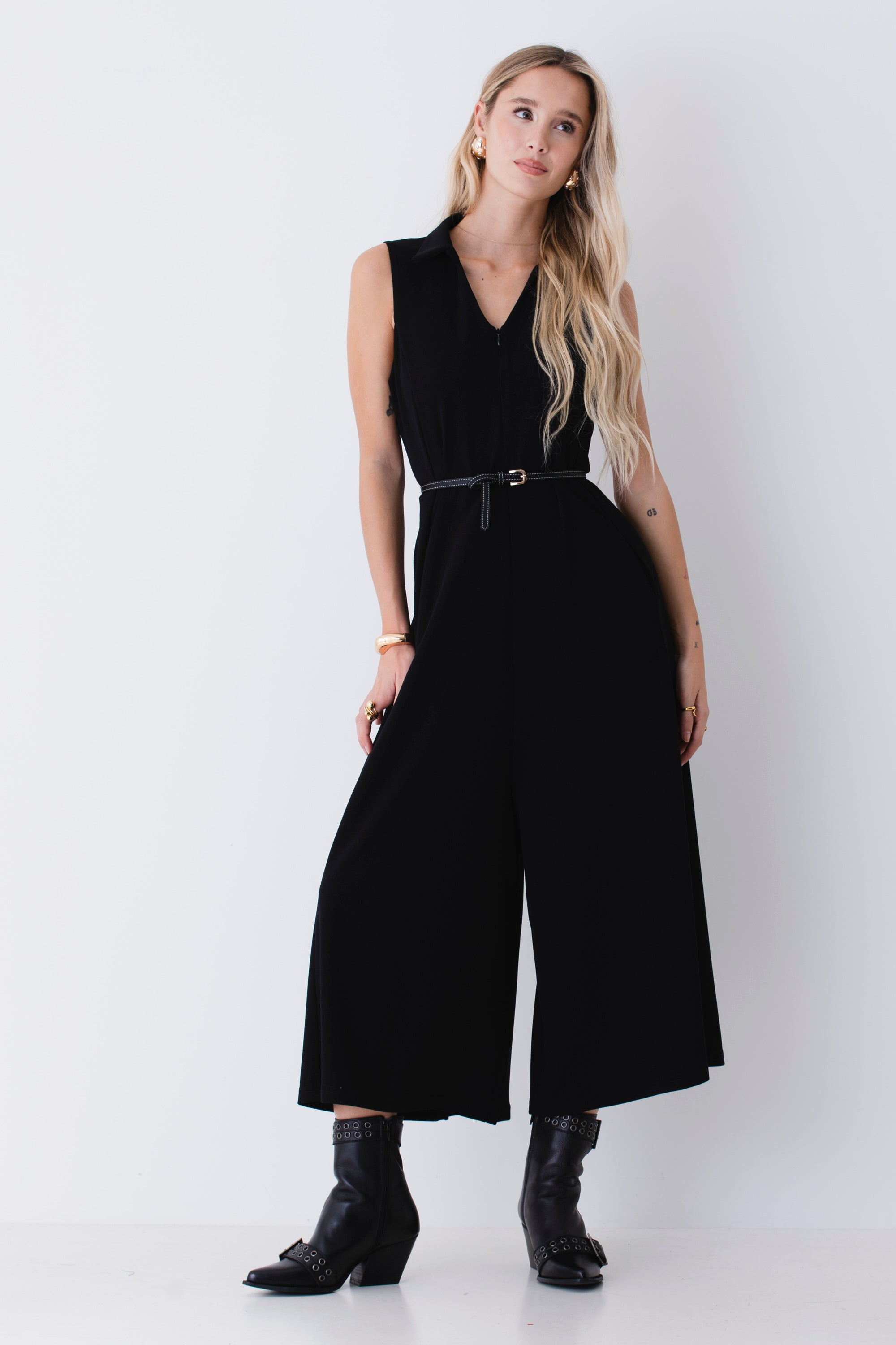 Tuta intera in scuba crepe - FW26