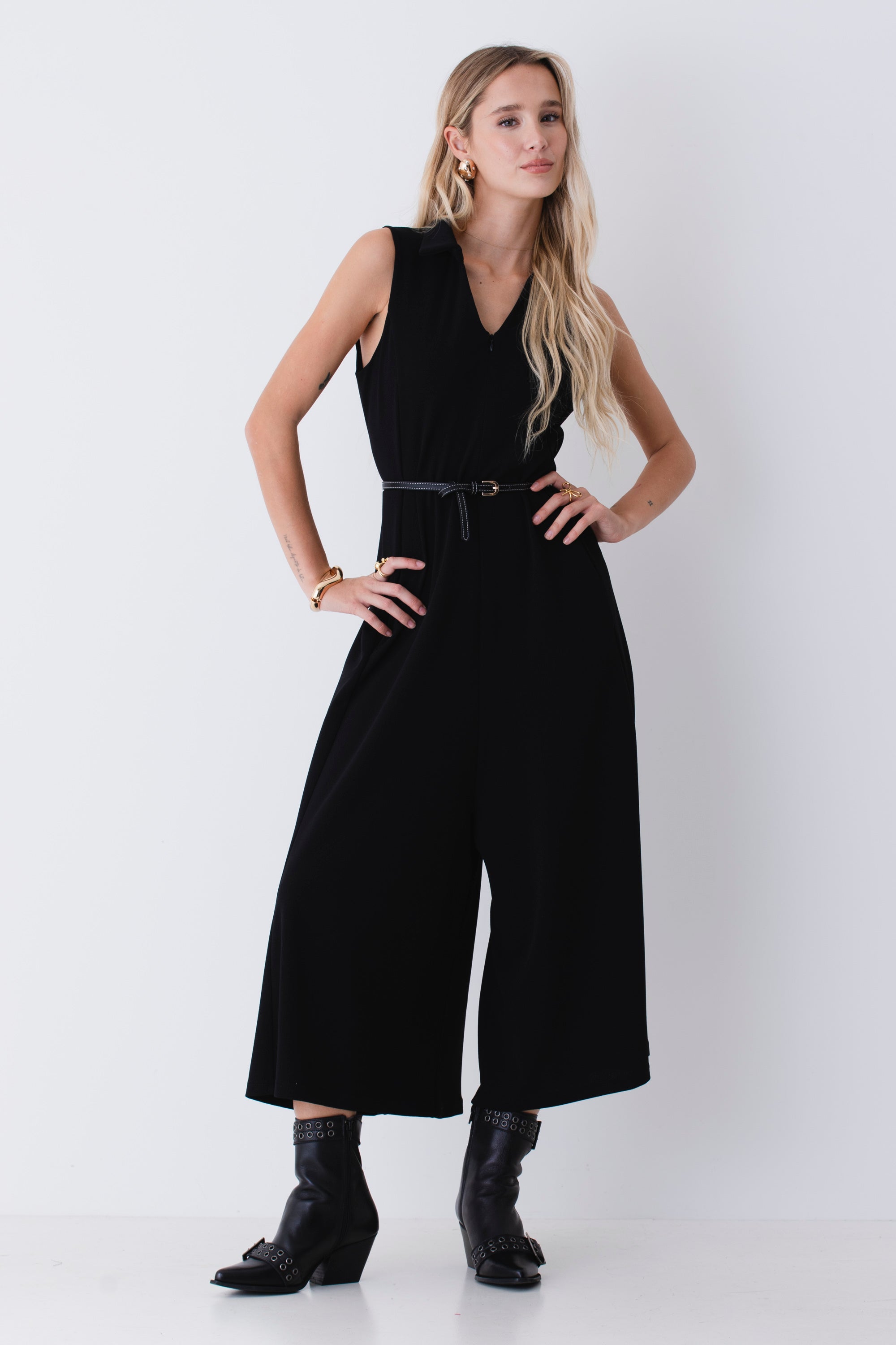 Tuta intera in scuba crepe - FW26