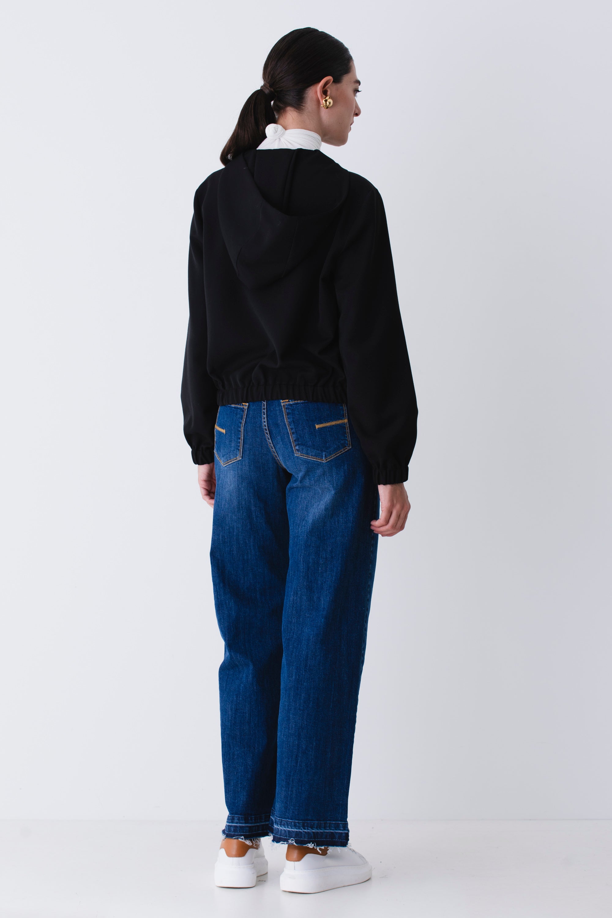 Giacca bomber in mano lana - FW26