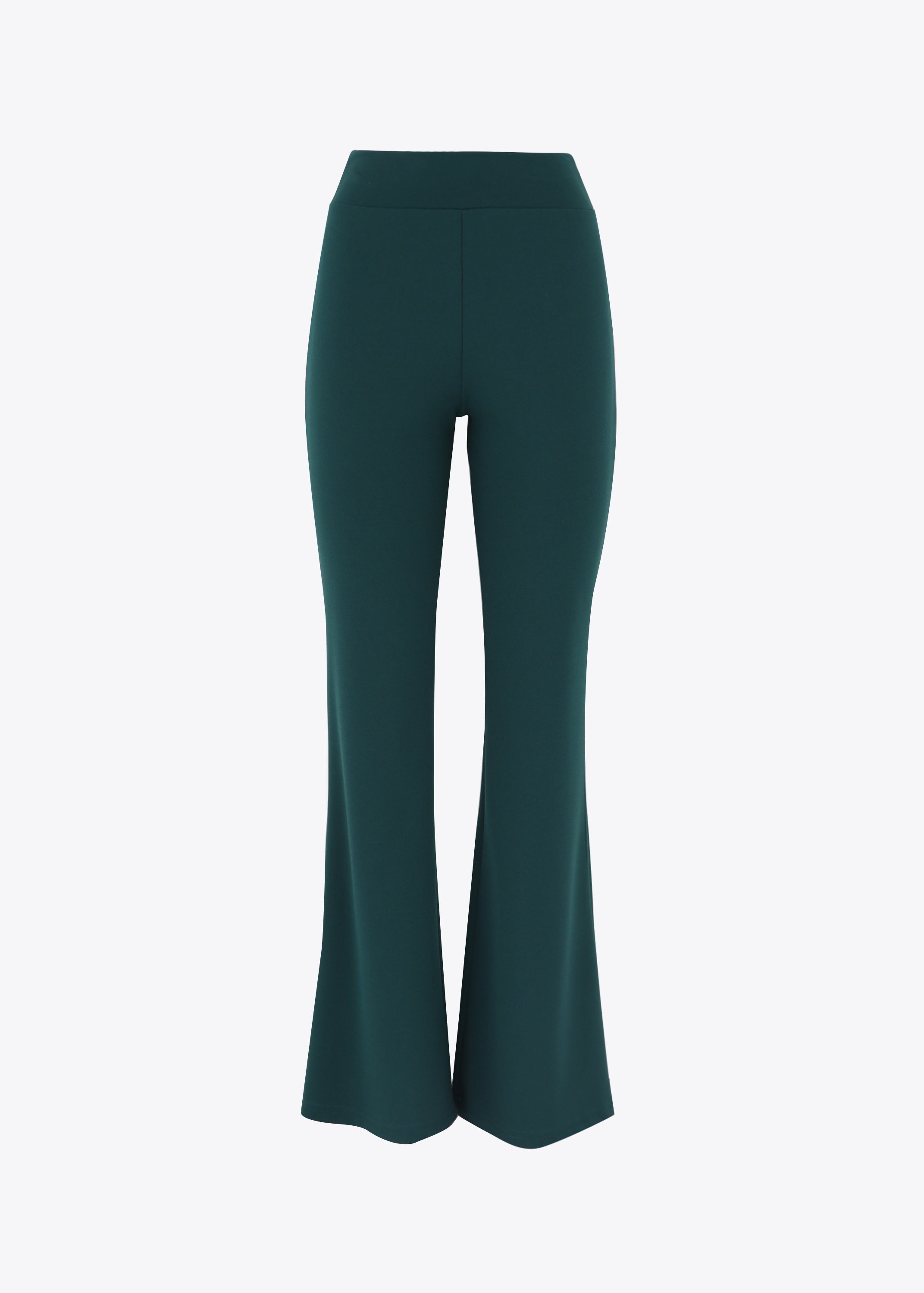 Pantalone a zampa in scuba crepe - FW23