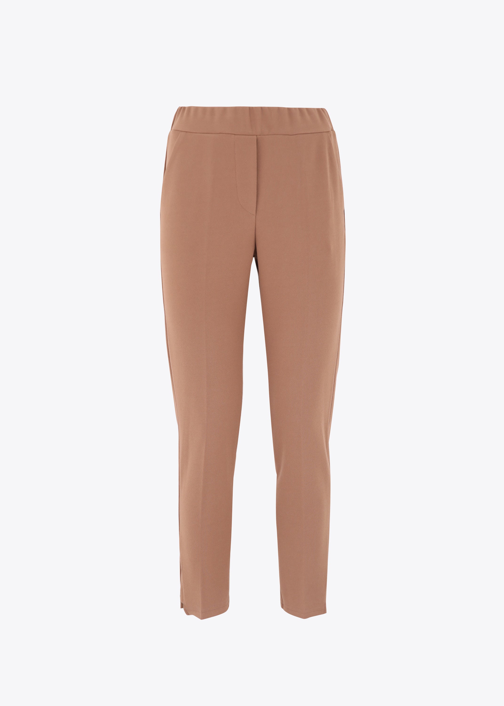 Pantalone dritto in scuba crepe - FW23