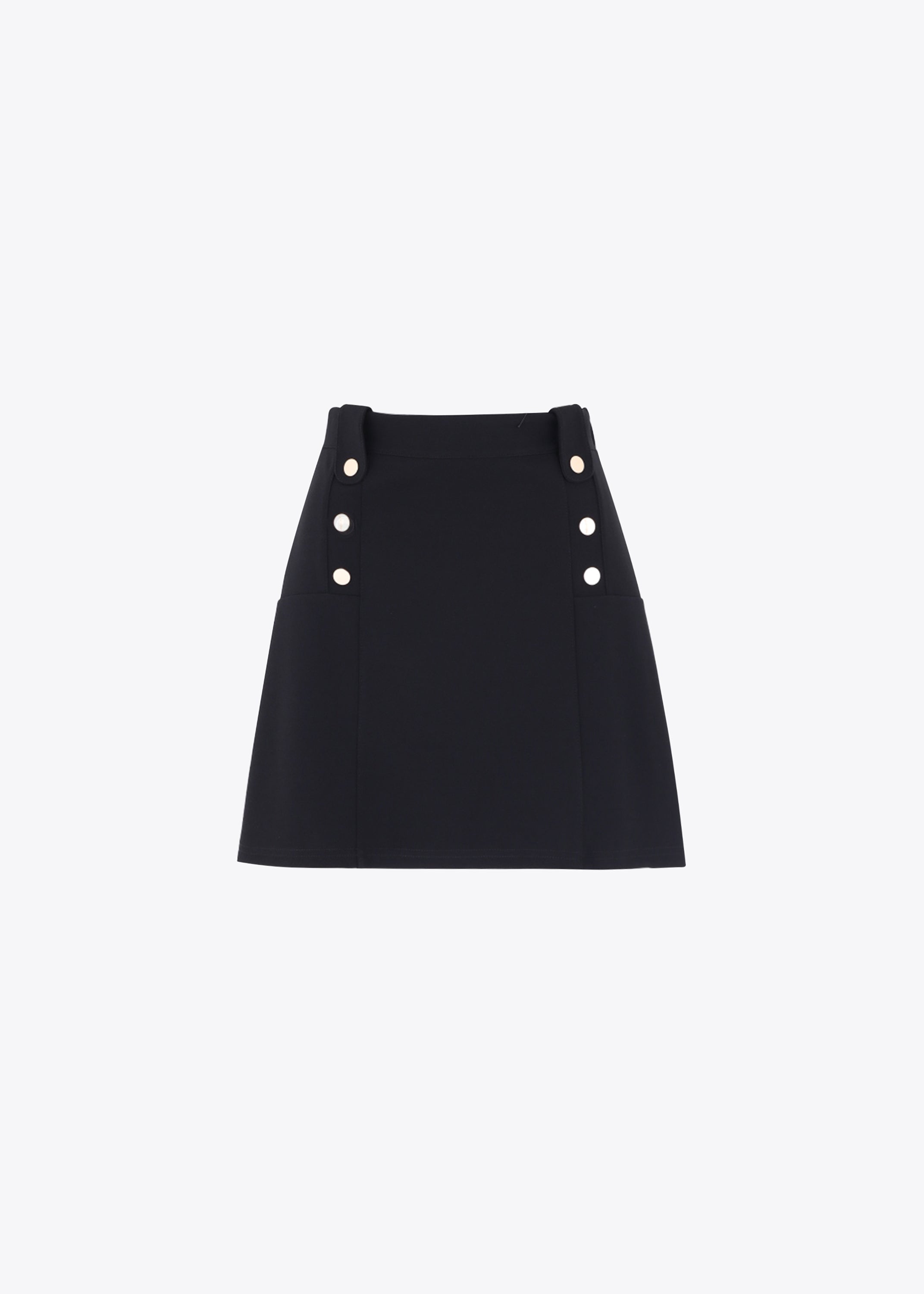 Mini gonna in scuba crepe - FW23