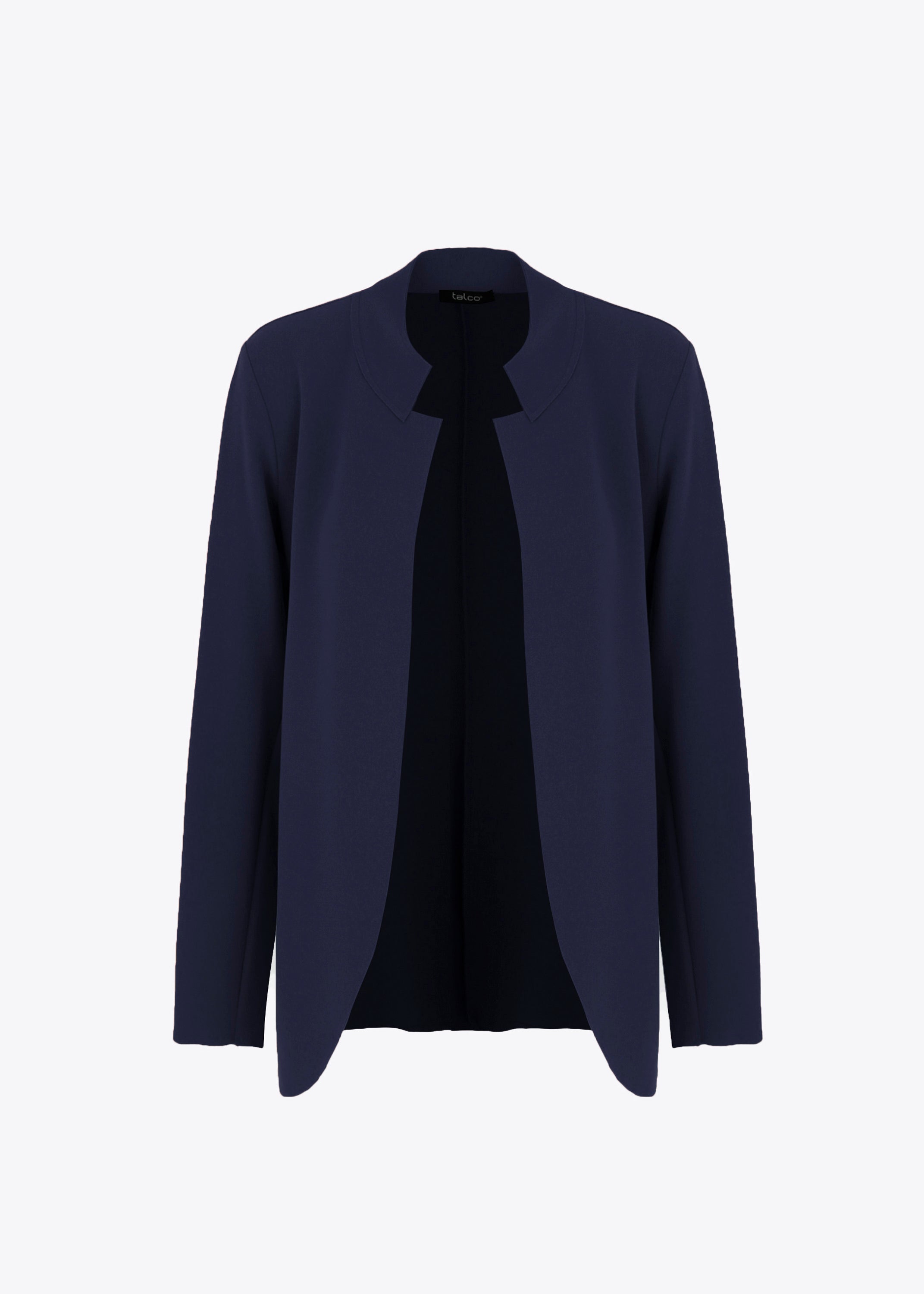 Blazer destrutturato in scuba crepe - FW26