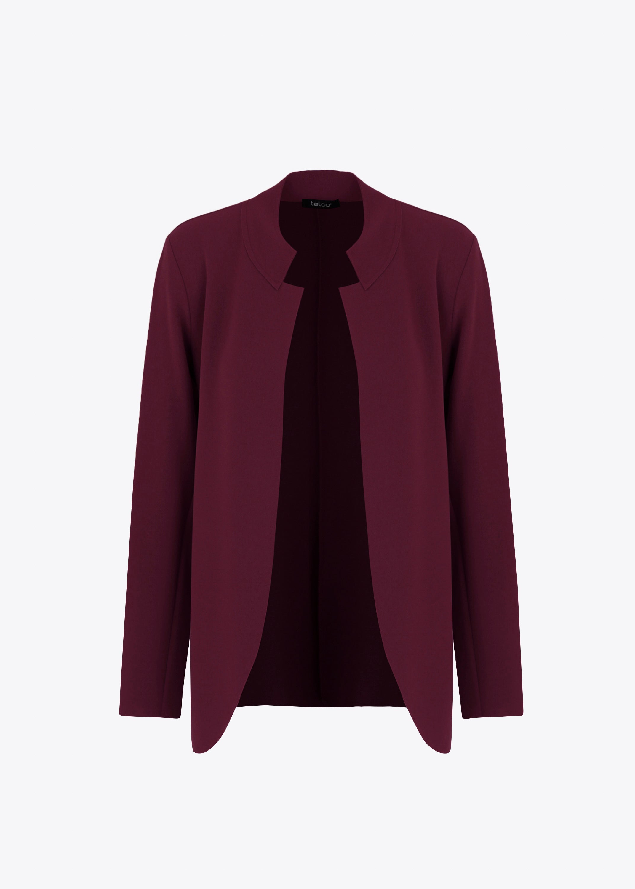 Blazer destrutturato in scuba crepe - FW26