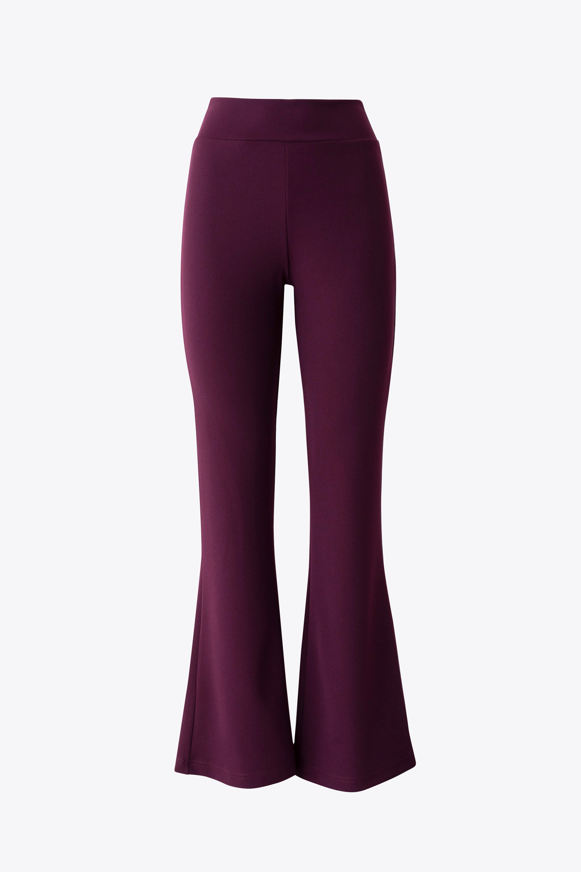 Pantalone a zampa in scuba crepe - FW26
