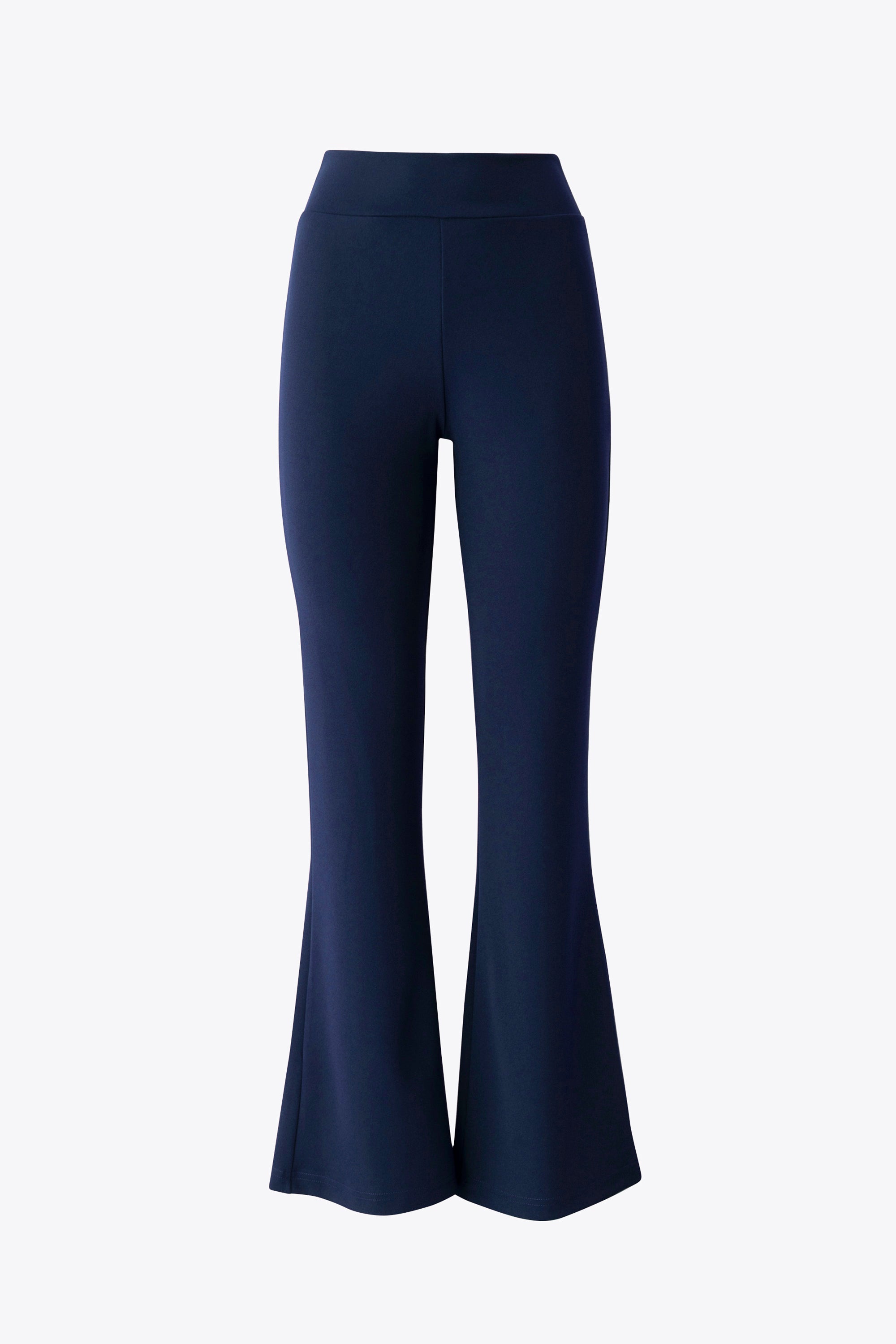 Pantalone a zampa in scuba crepe - FW26