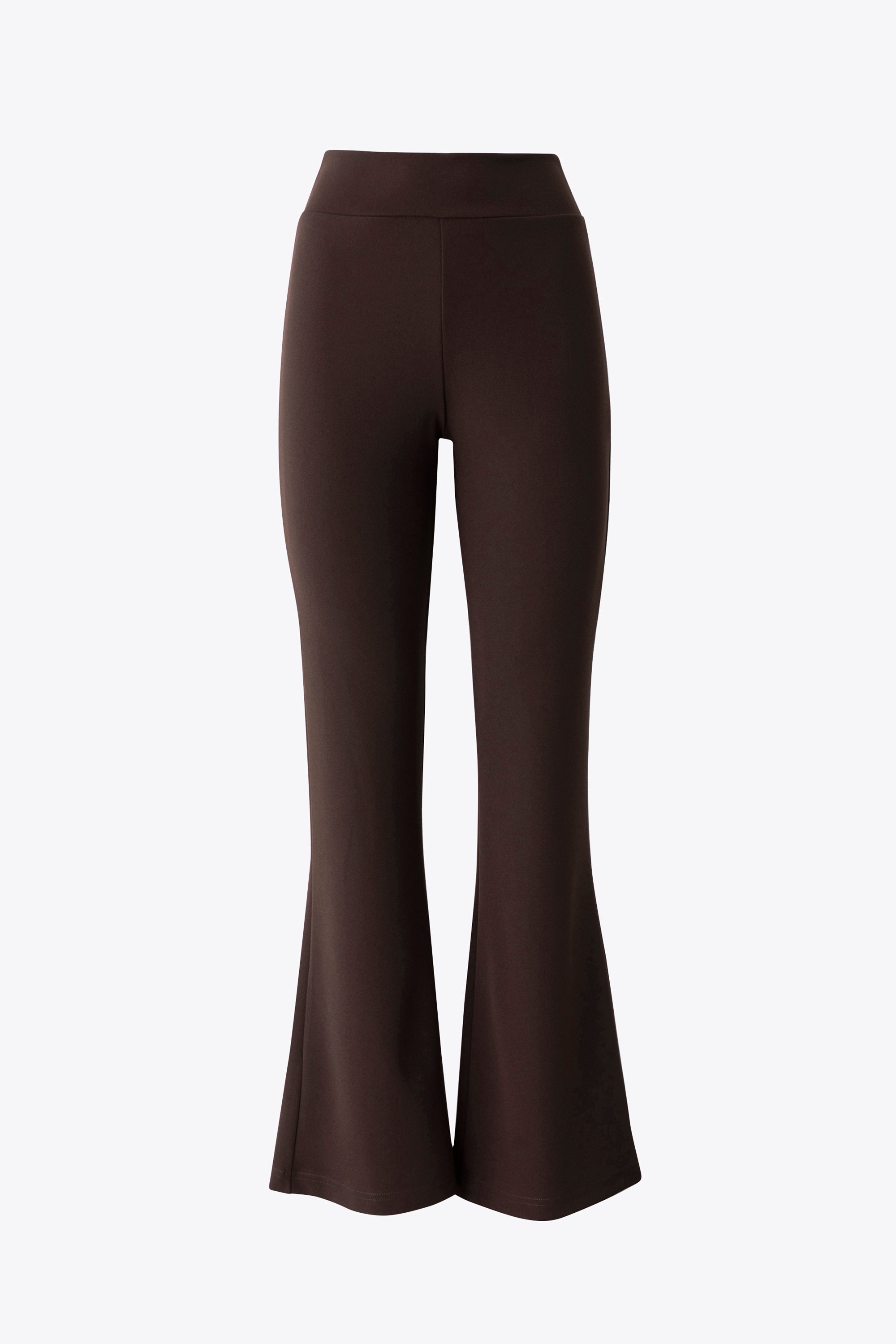 Pantalone a zampa in scuba crepe - FW26