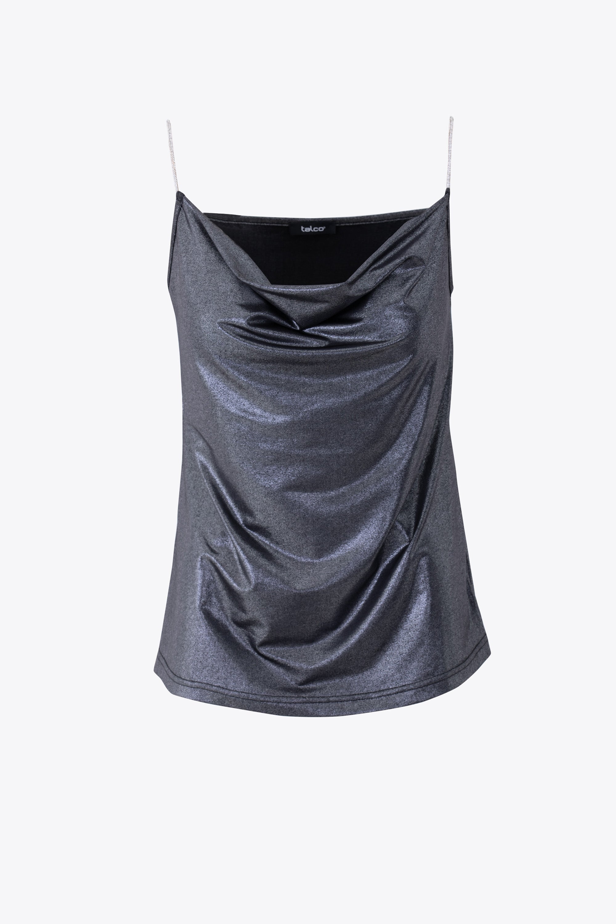 Top in tessuto spalmato - FW25