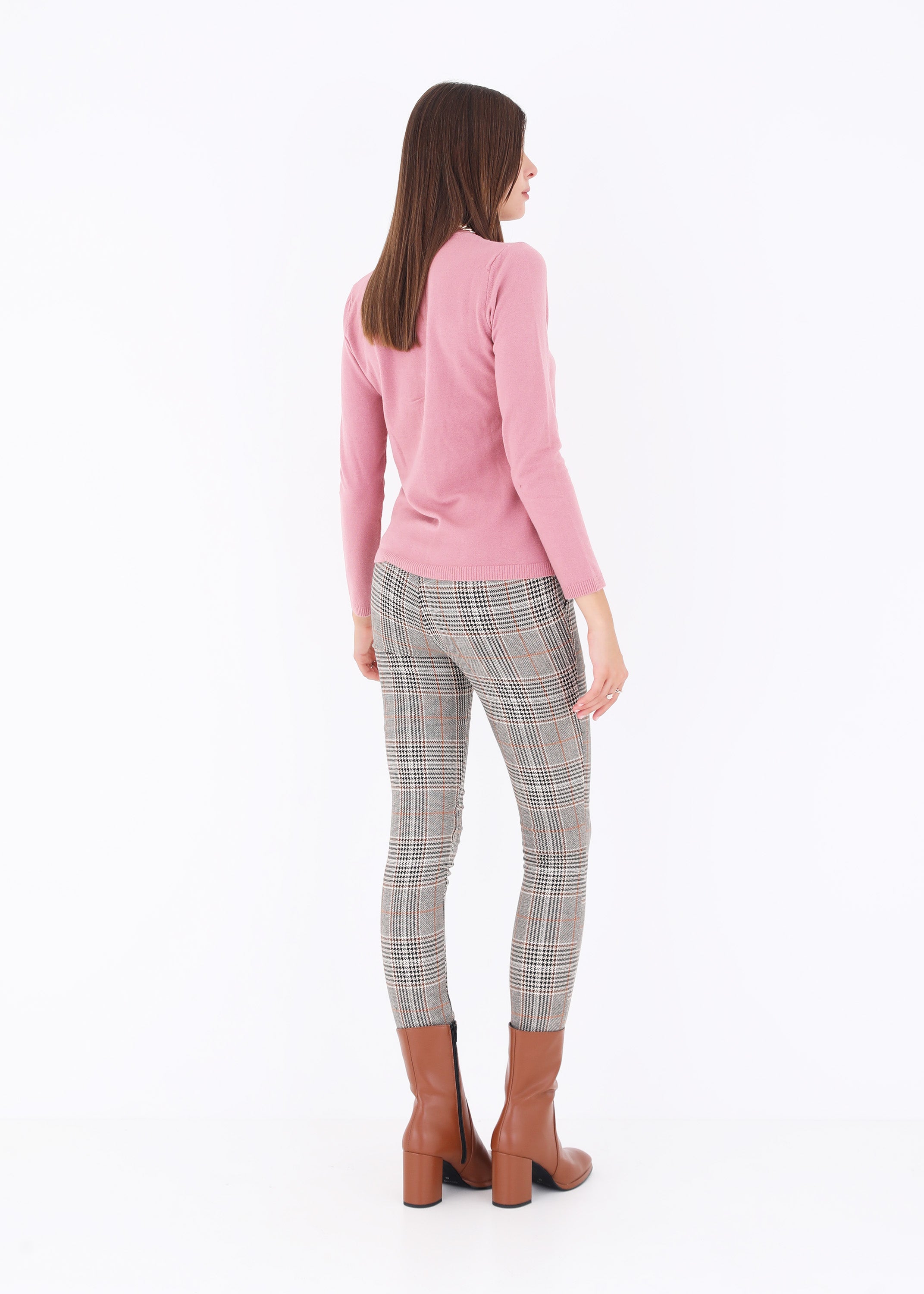 Pantalone dritto in Principe di Galles - FW23