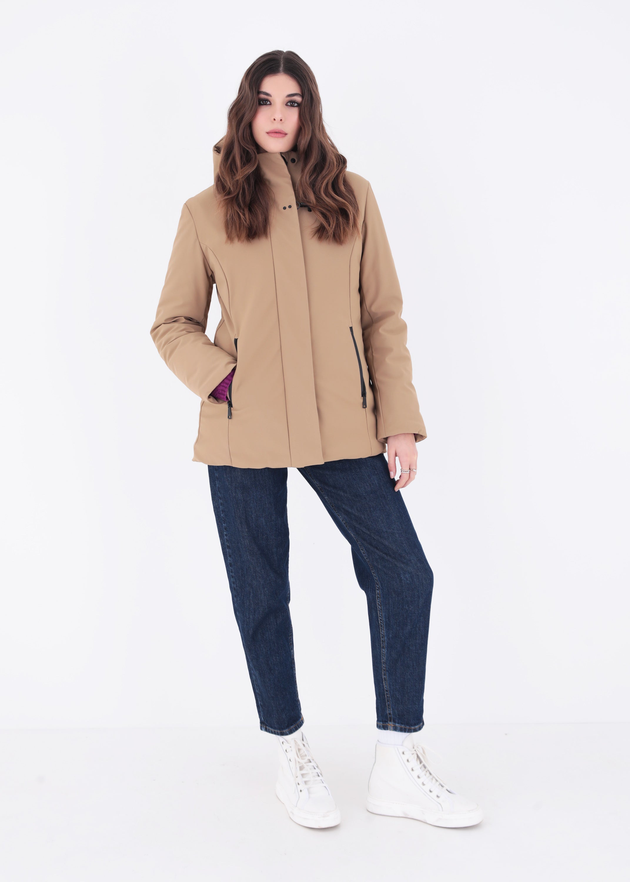 Piumini donna talco sale