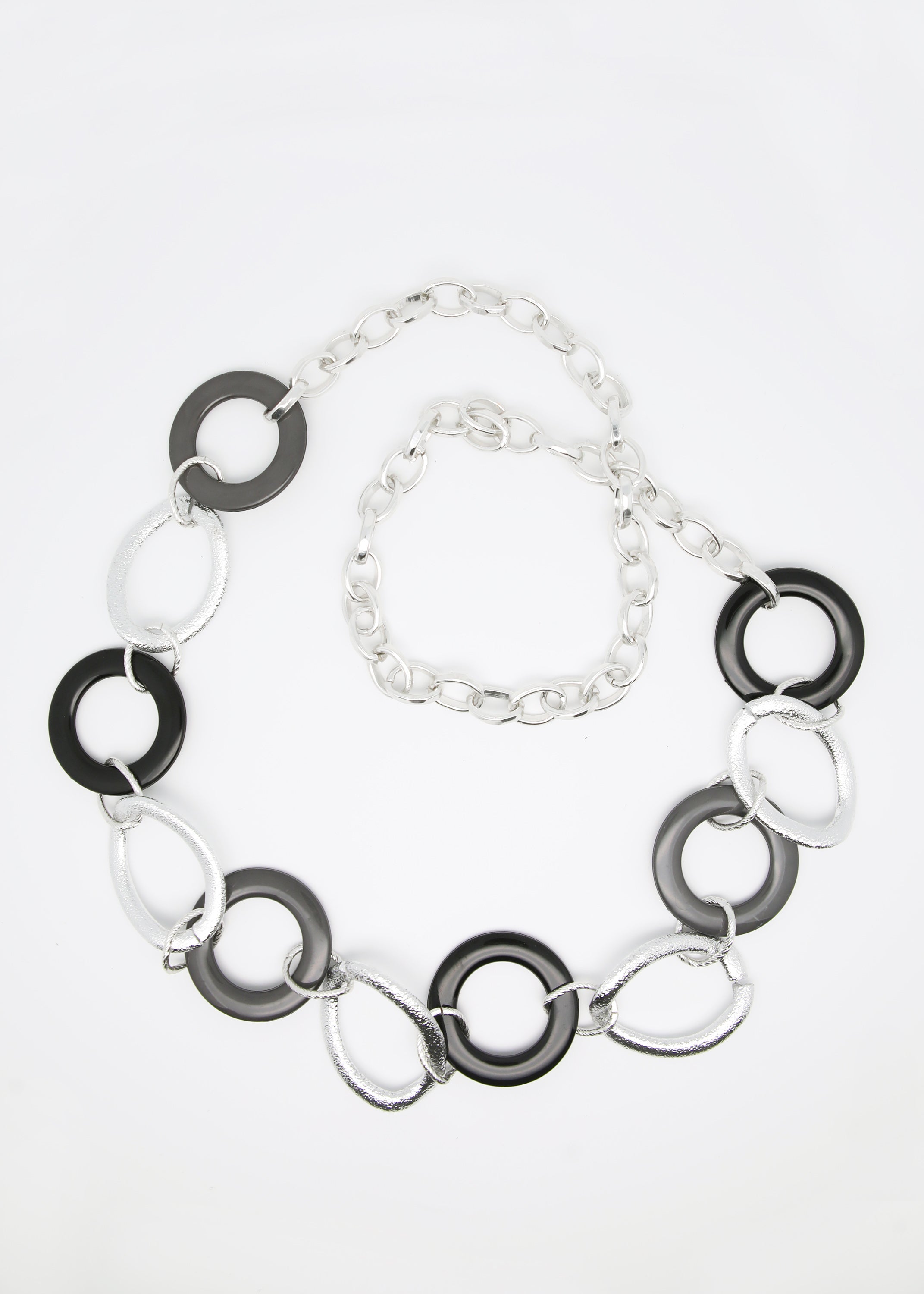 Collana lunga con inserti in plexiglass - FW23