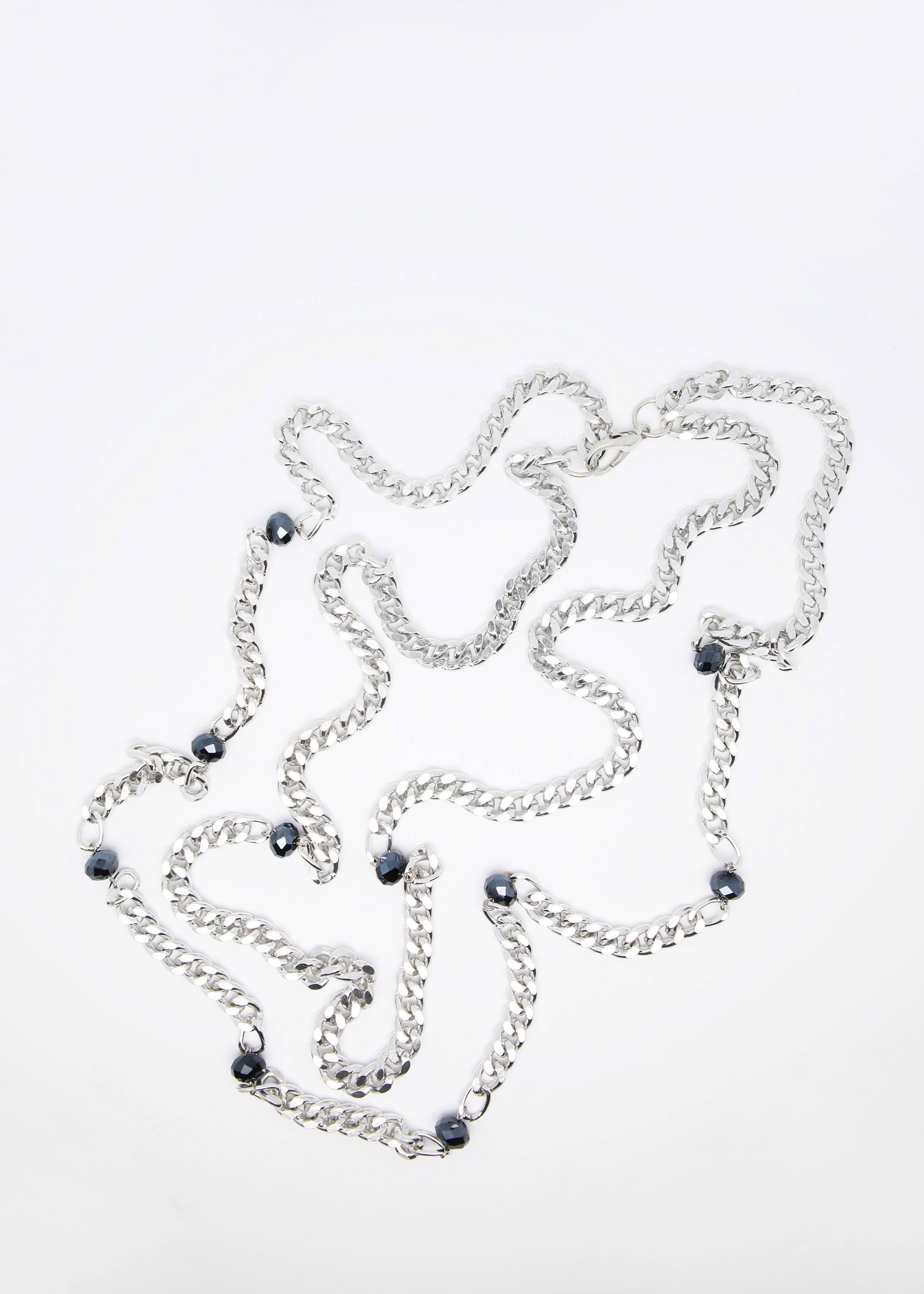 Collana lunga con doppia catena - FW23