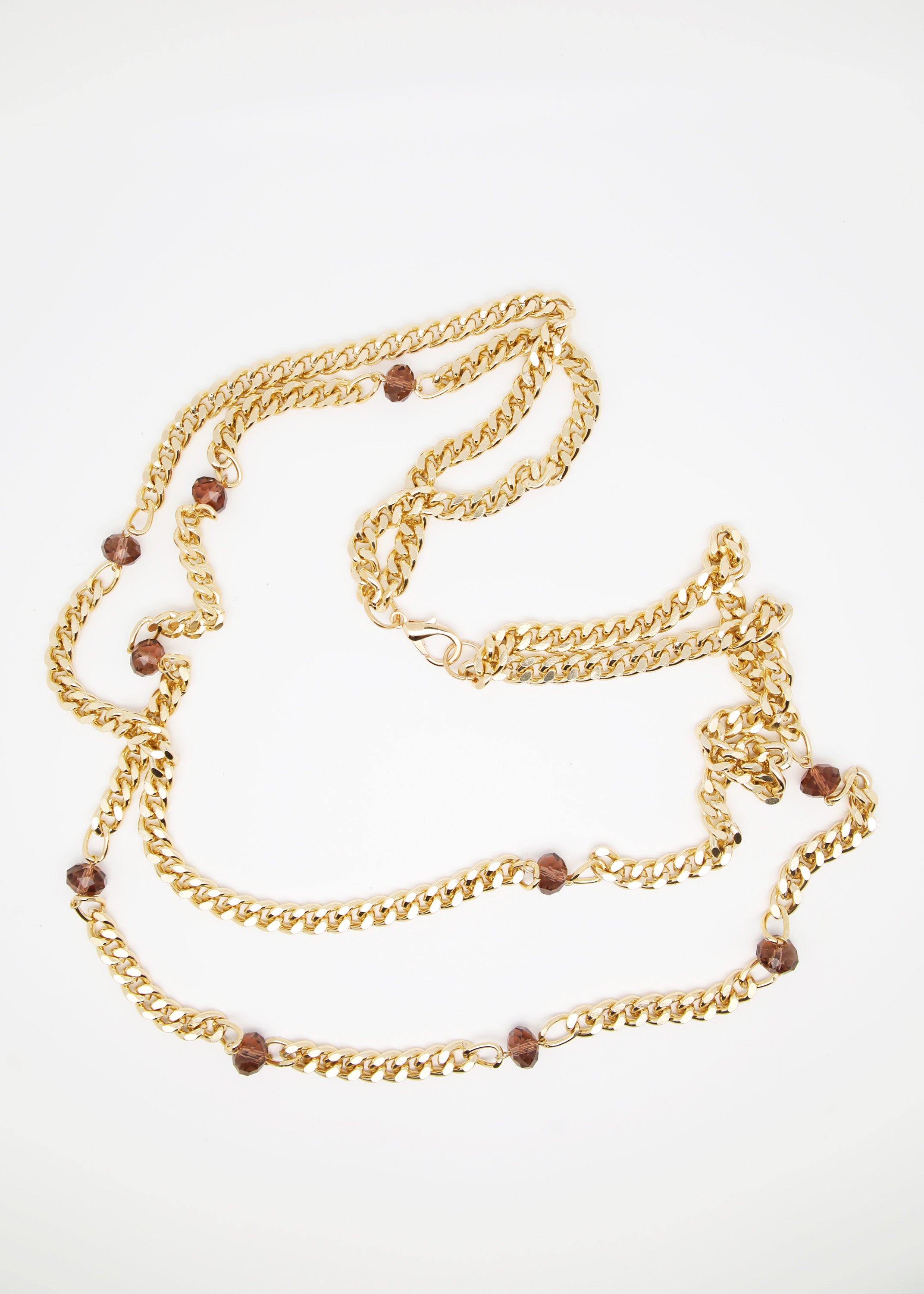 Collana lunga con doppia catena - FW23