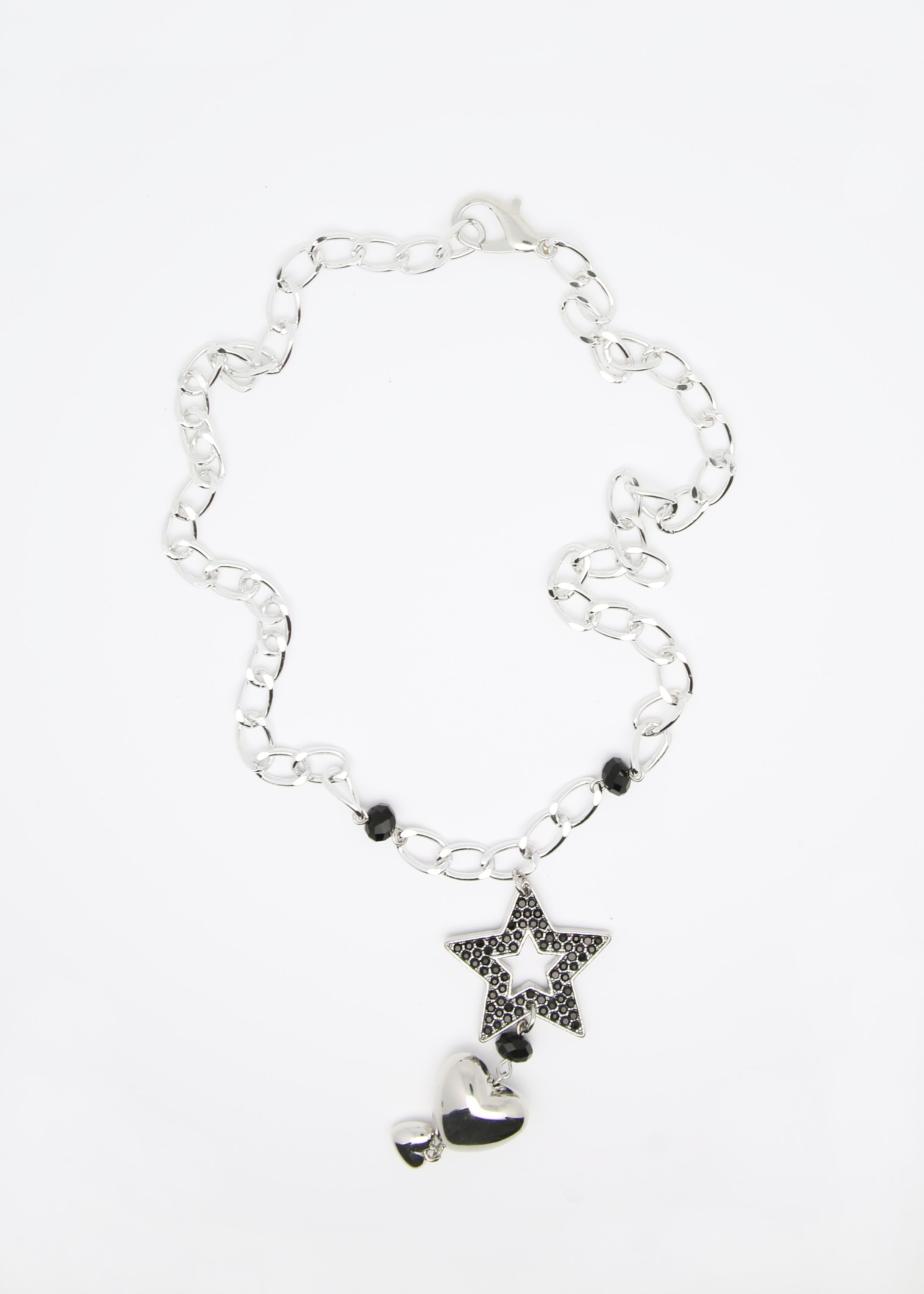 Collana corta con ciondolo glitter - FW23