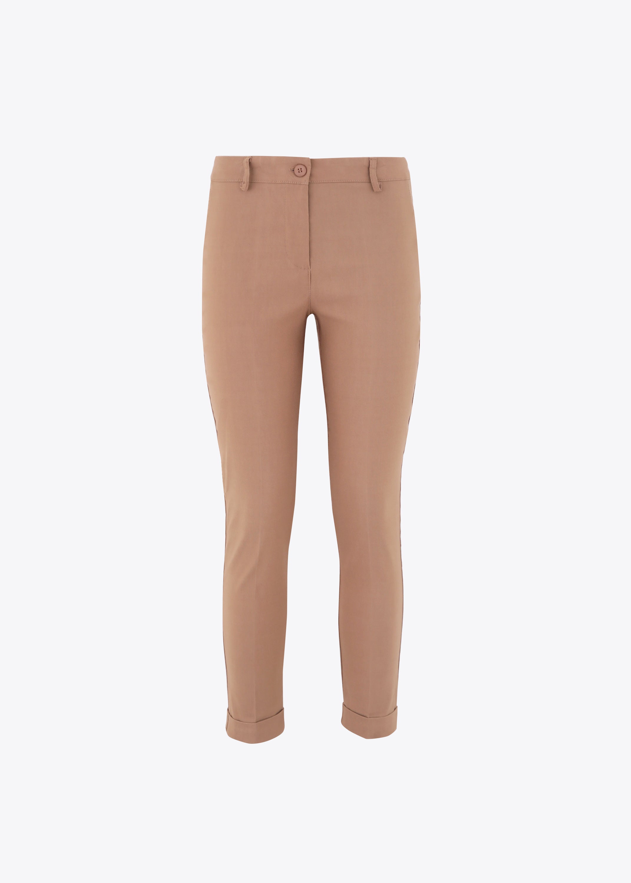 Pantalone dritto in bengalina stretch - FW23