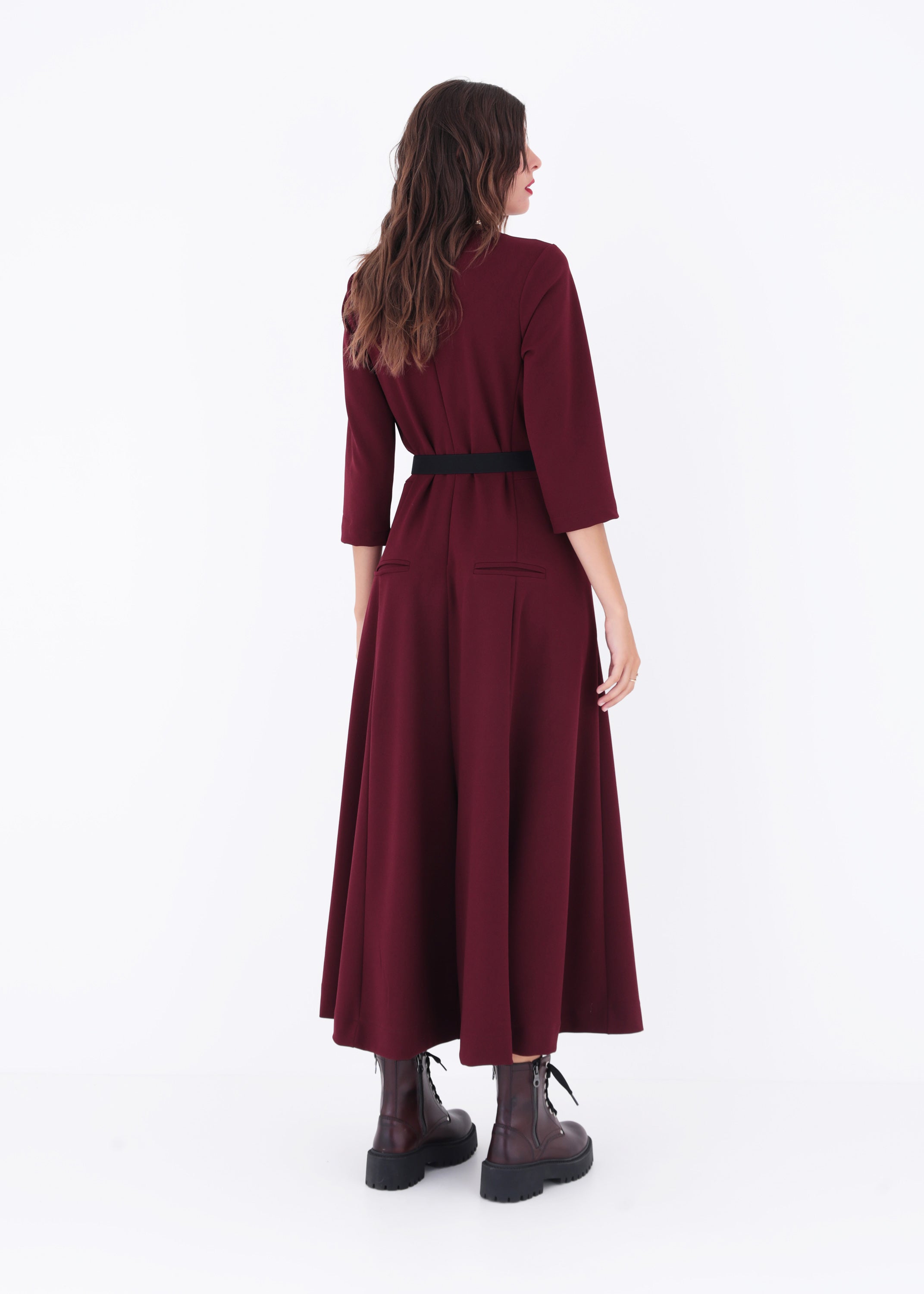 Salopette in scuba crepe - FW23