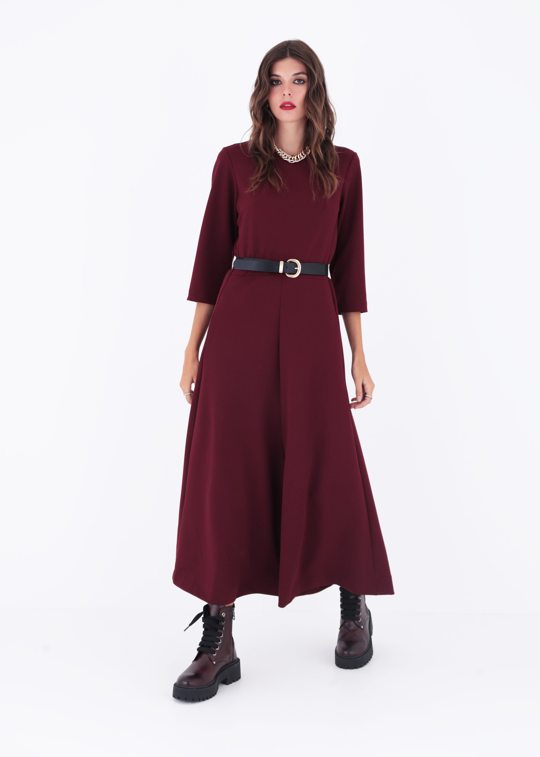 Salopette in scuba crepe - FW23