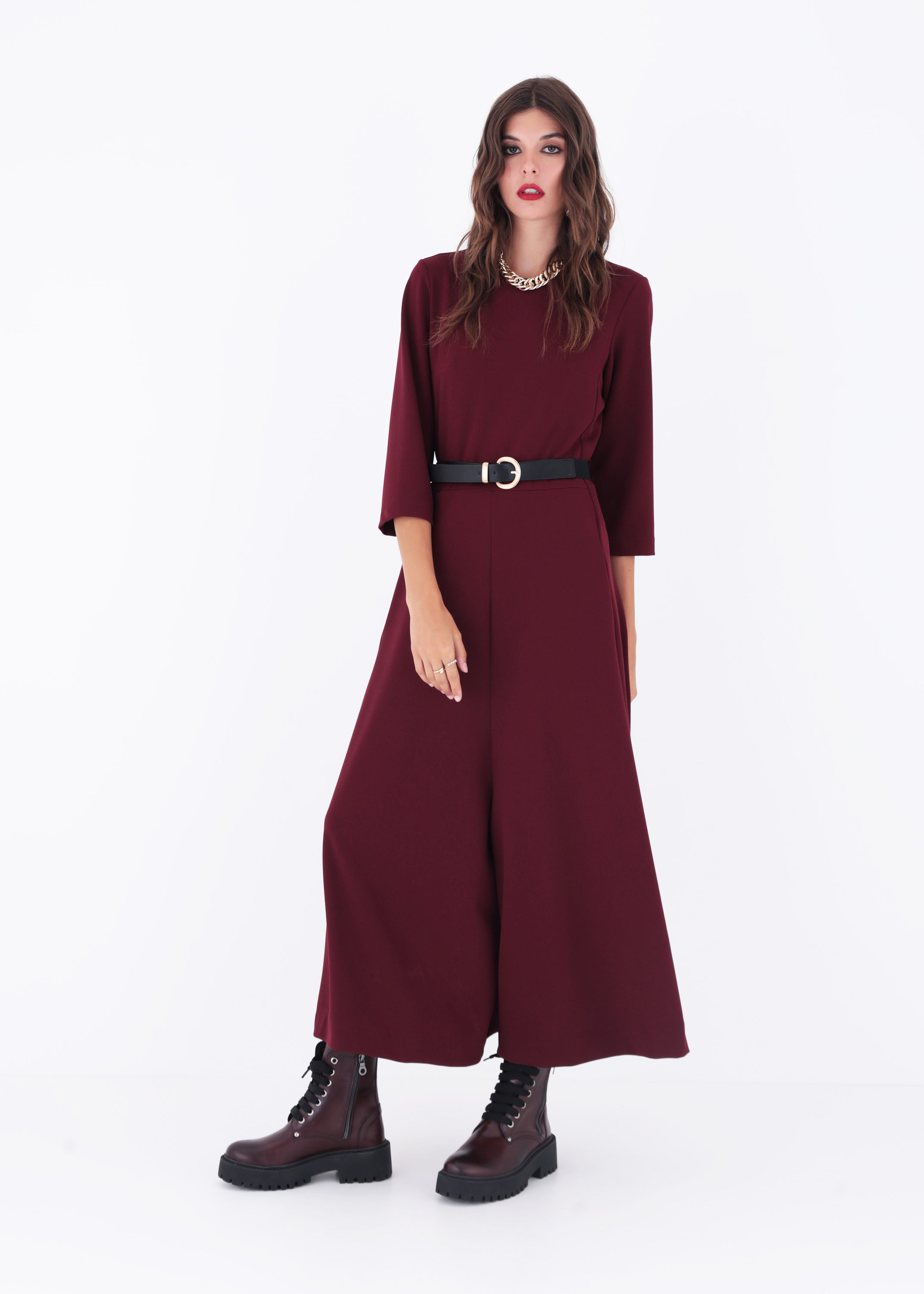 Salopette in scuba crepe - FW23