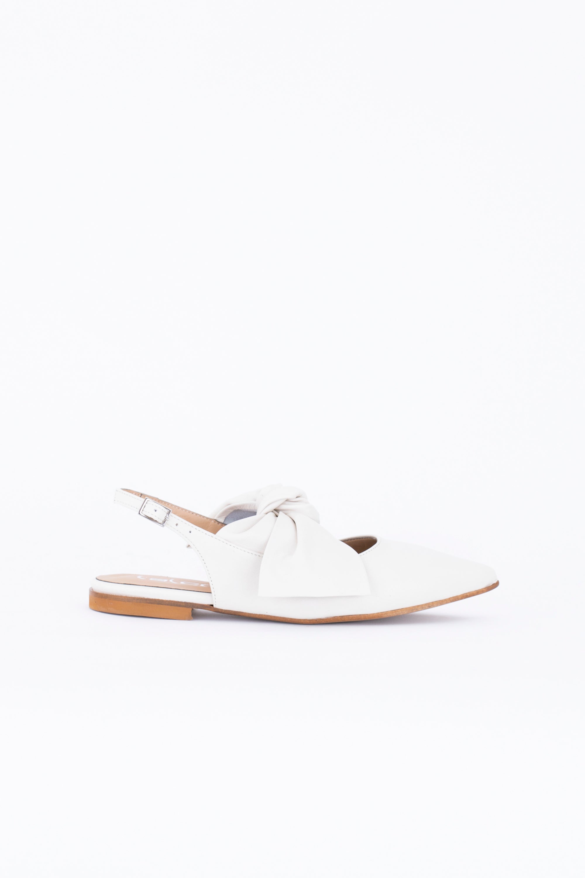 Slingback con fiocco in nappa - PE25