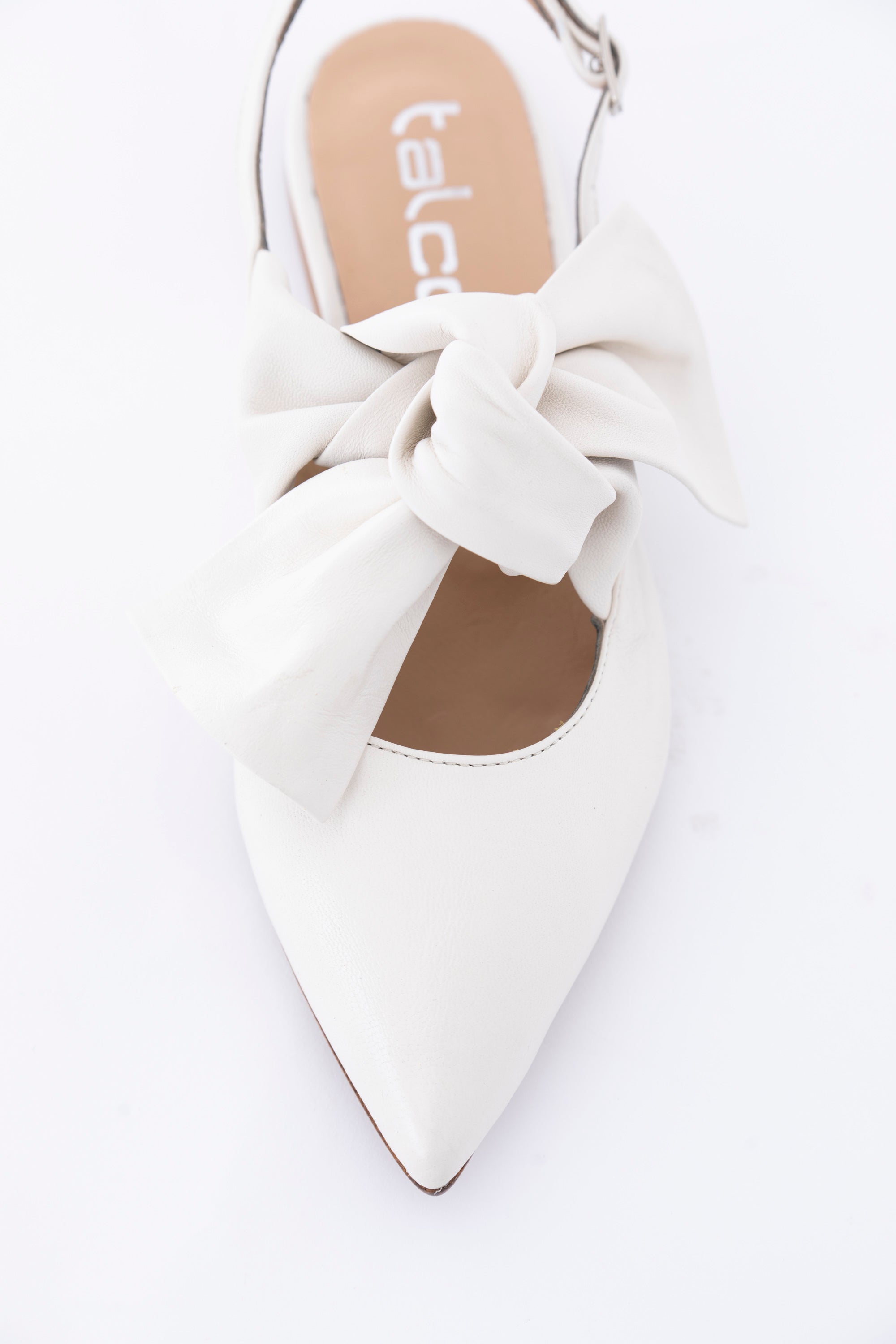 Slingback con fiocco in nappa - PE25