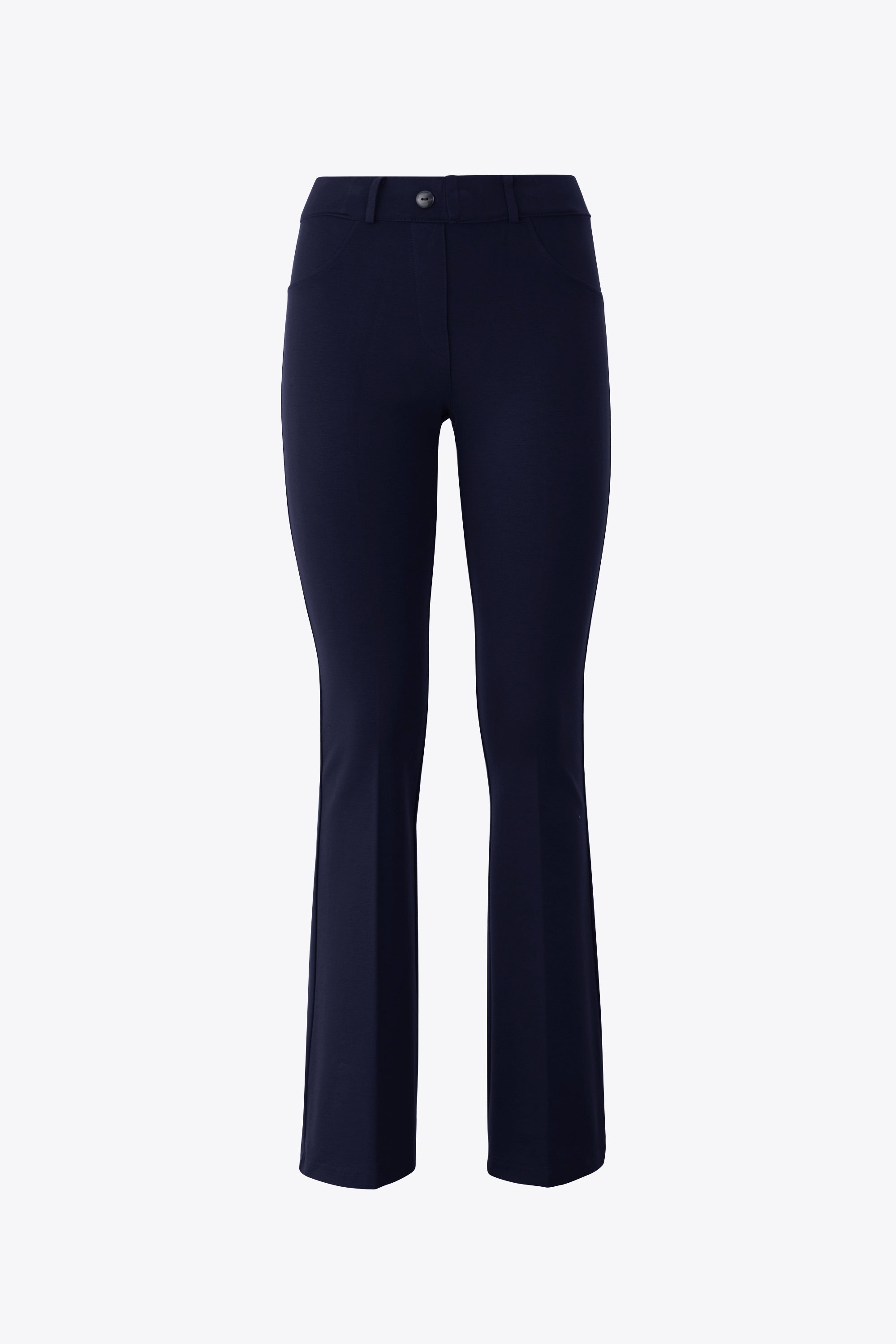 Pantalone a zampa in punto milano stretch - FW25