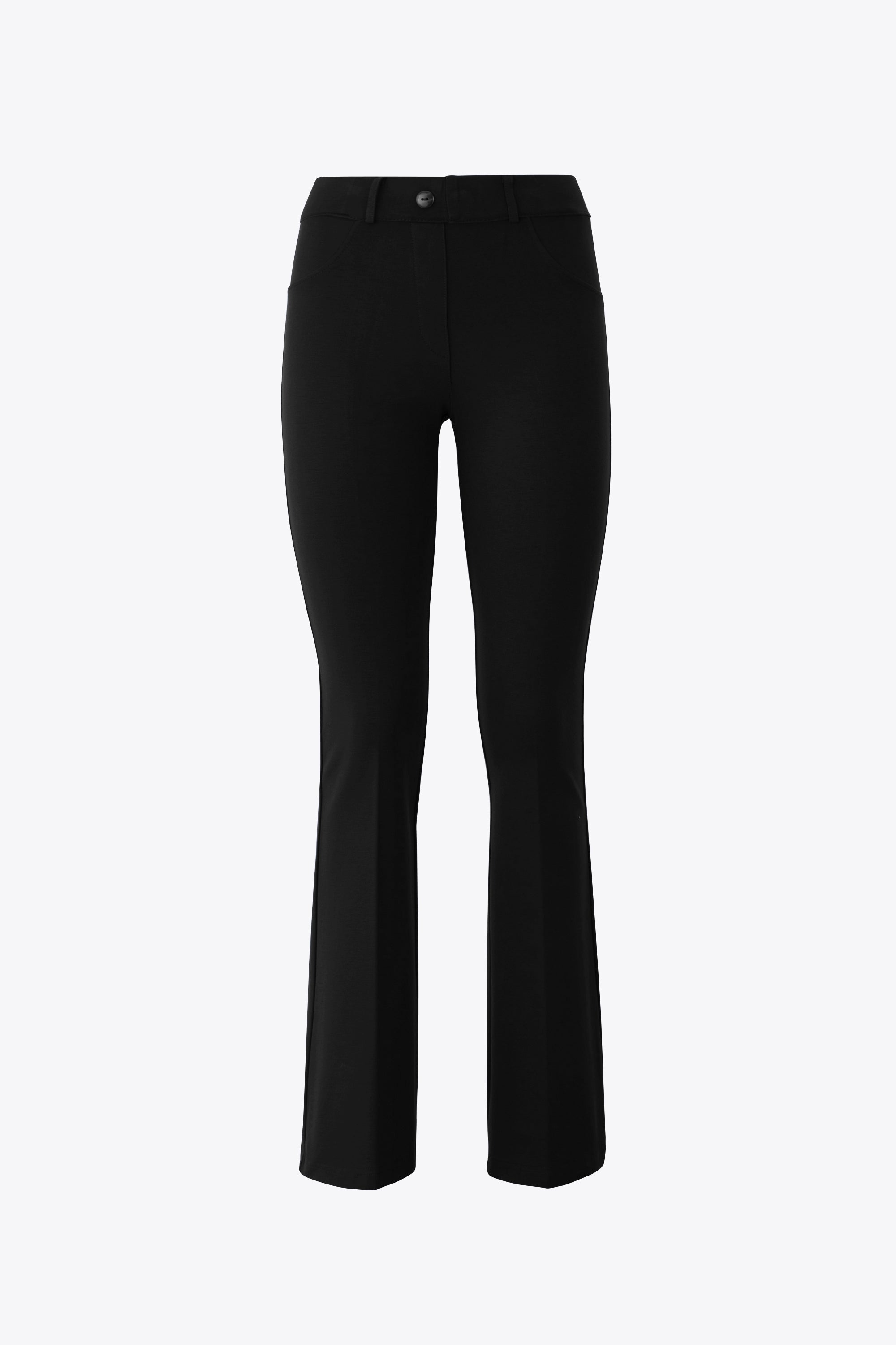 Pantalone a zampa in punto milano stretch - FW25
