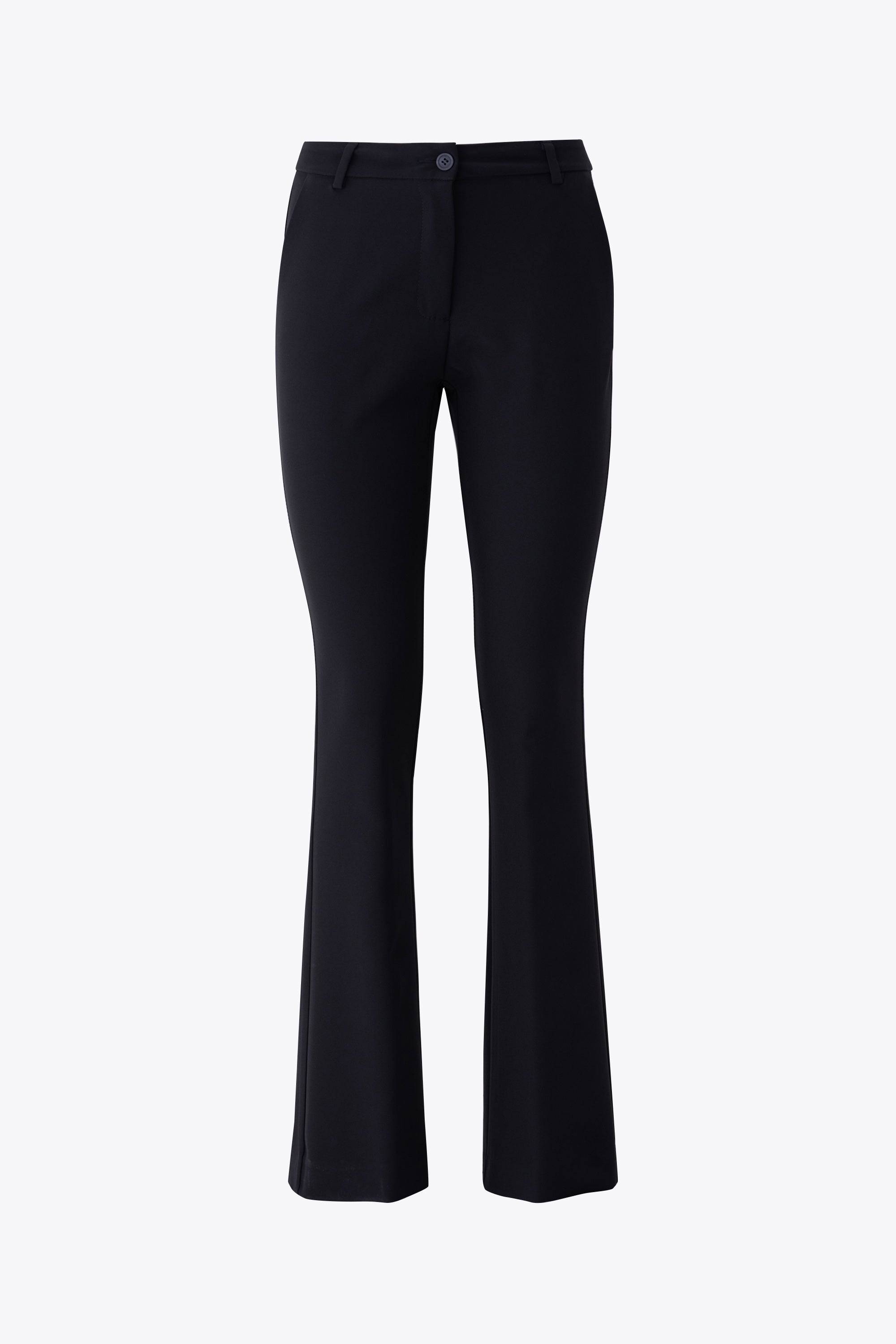 Pantalone a zampa in tessuto tecnico elasticizzato - FW25