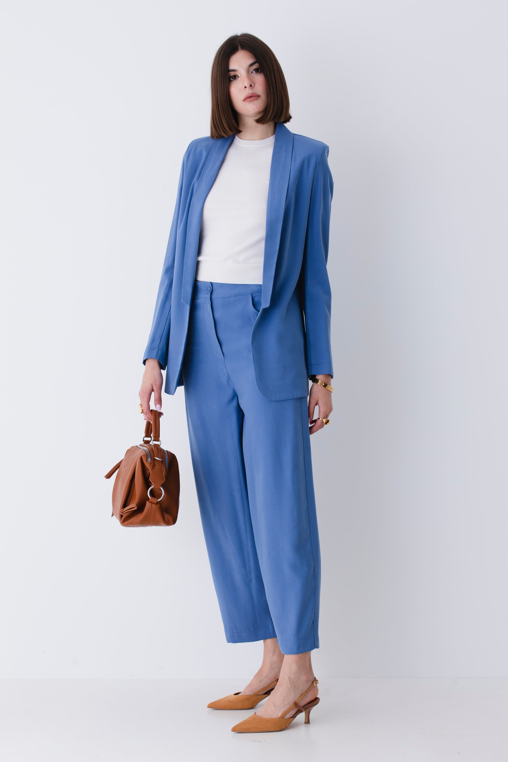 Pantalone gaucho in viscosa - PE25