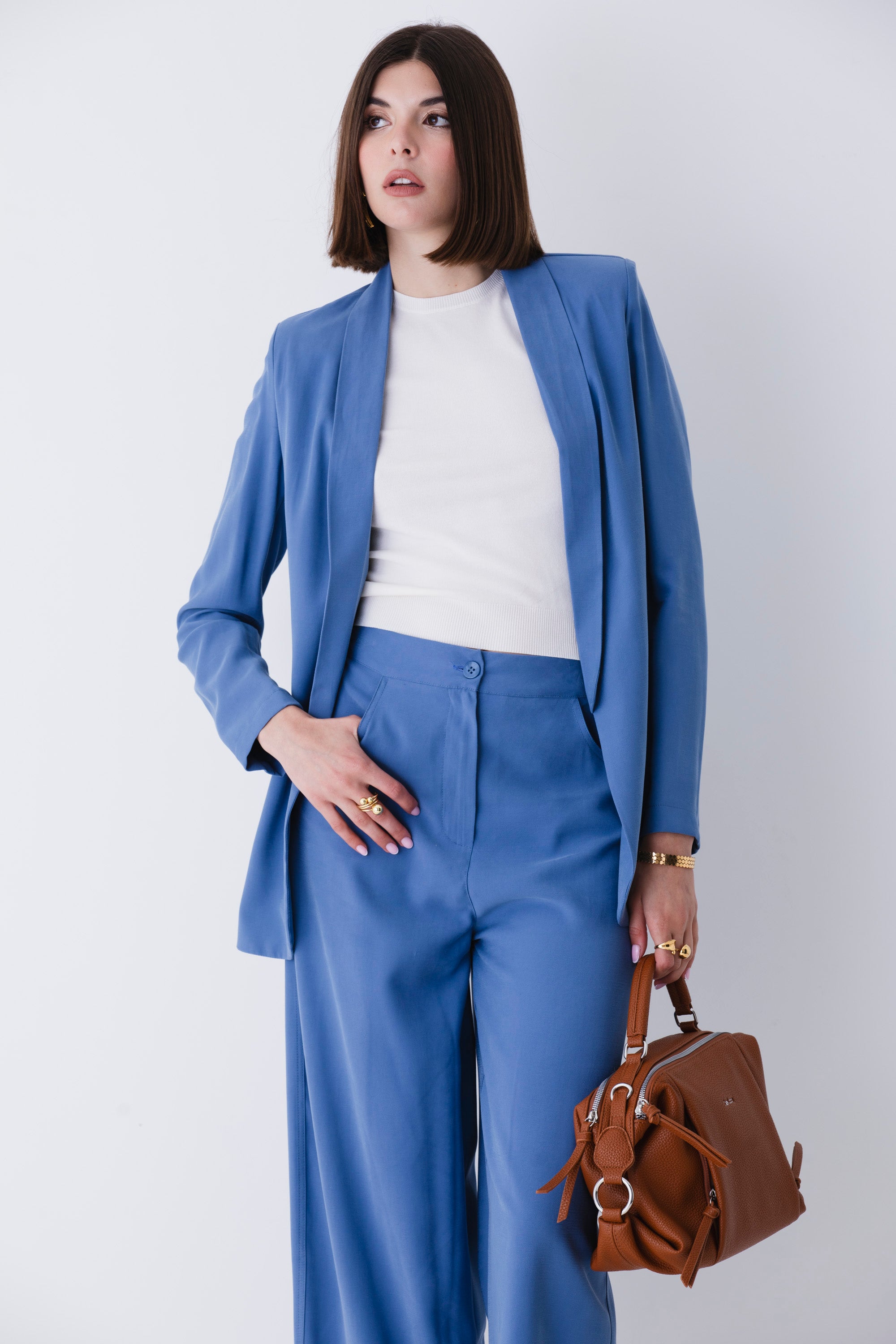 Pantalone gaucho in viscosa - PE25