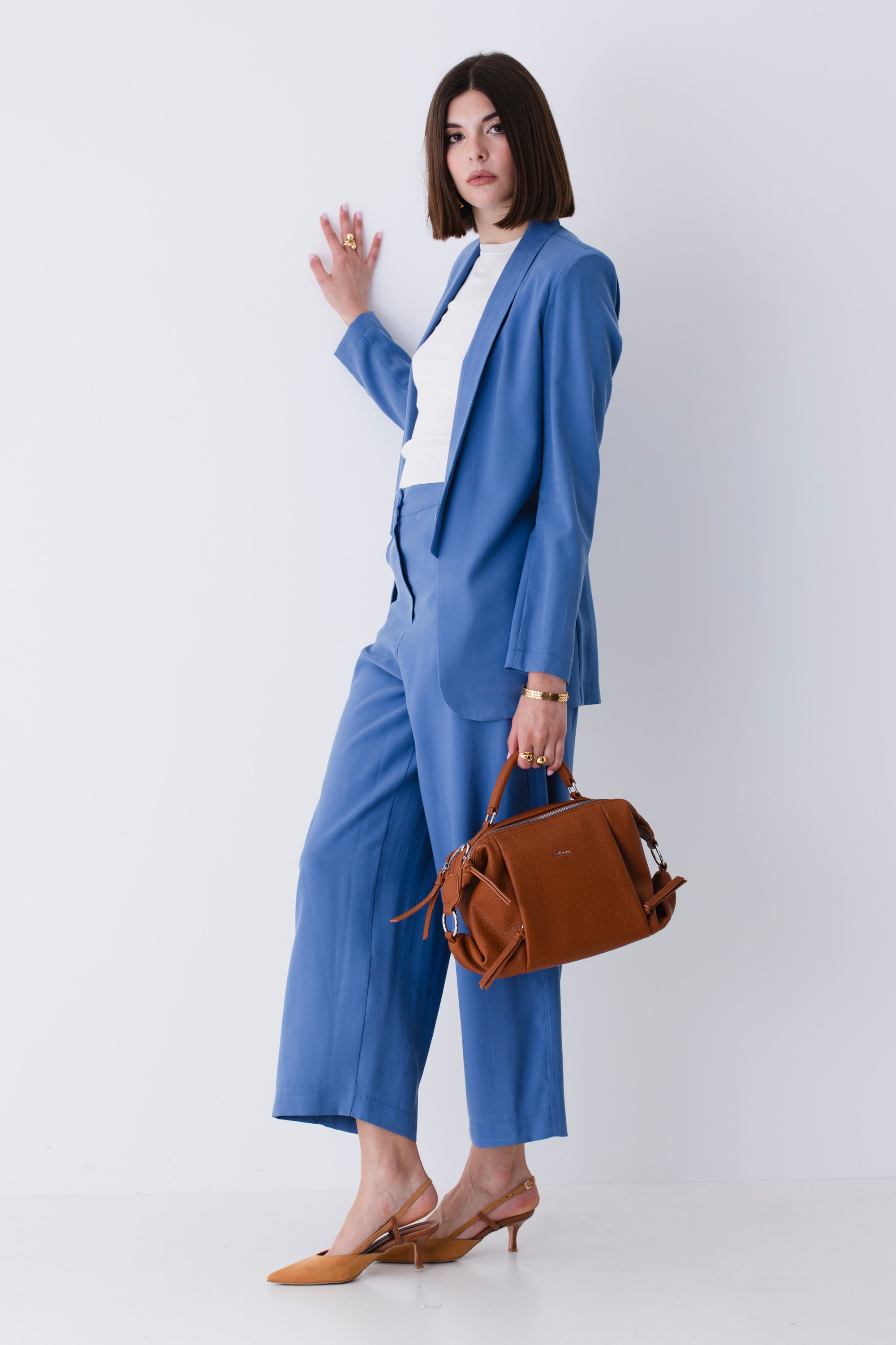 Pantalone gaucho in viscosa - PE25