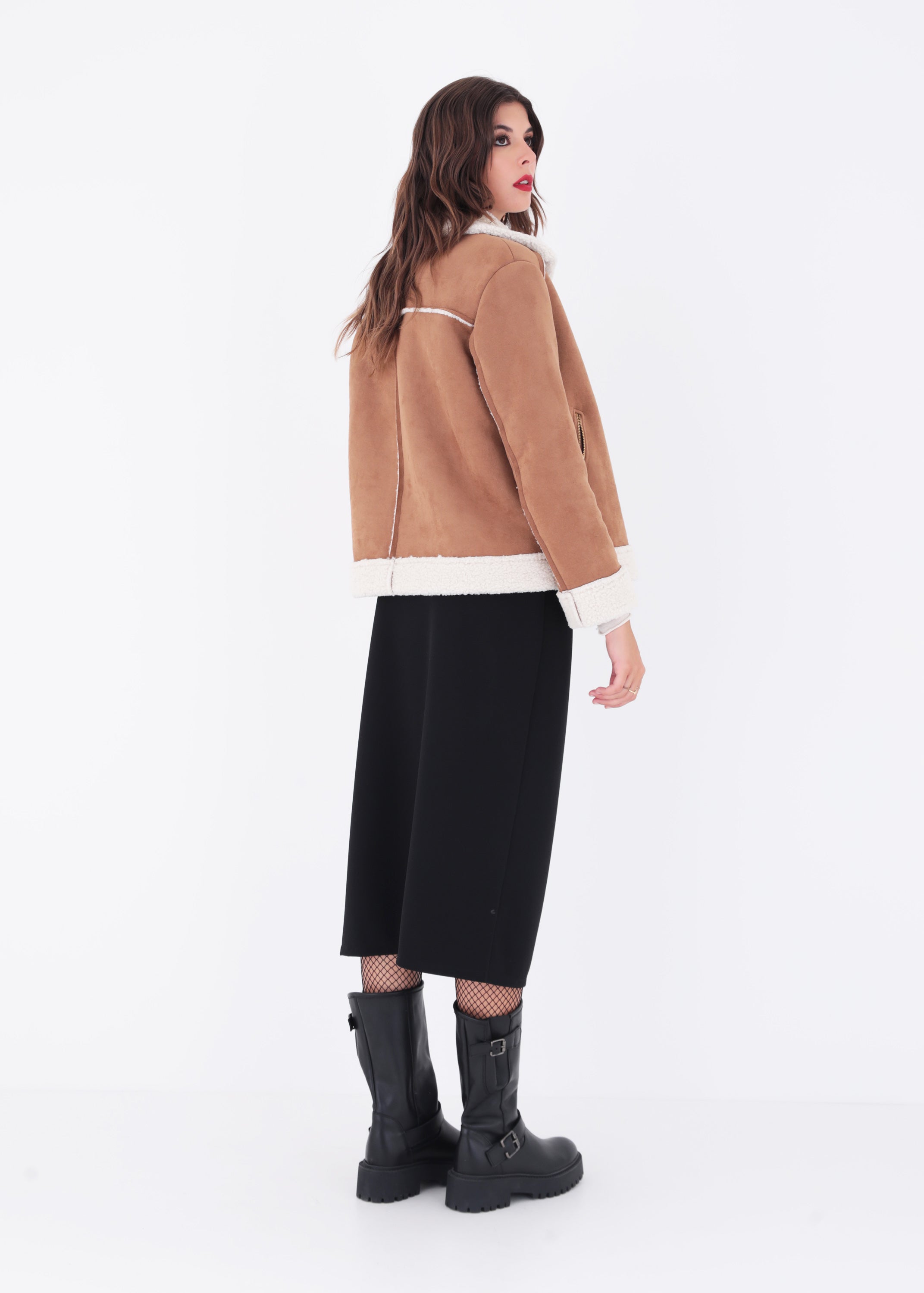 Giacca effetto montone - FW23