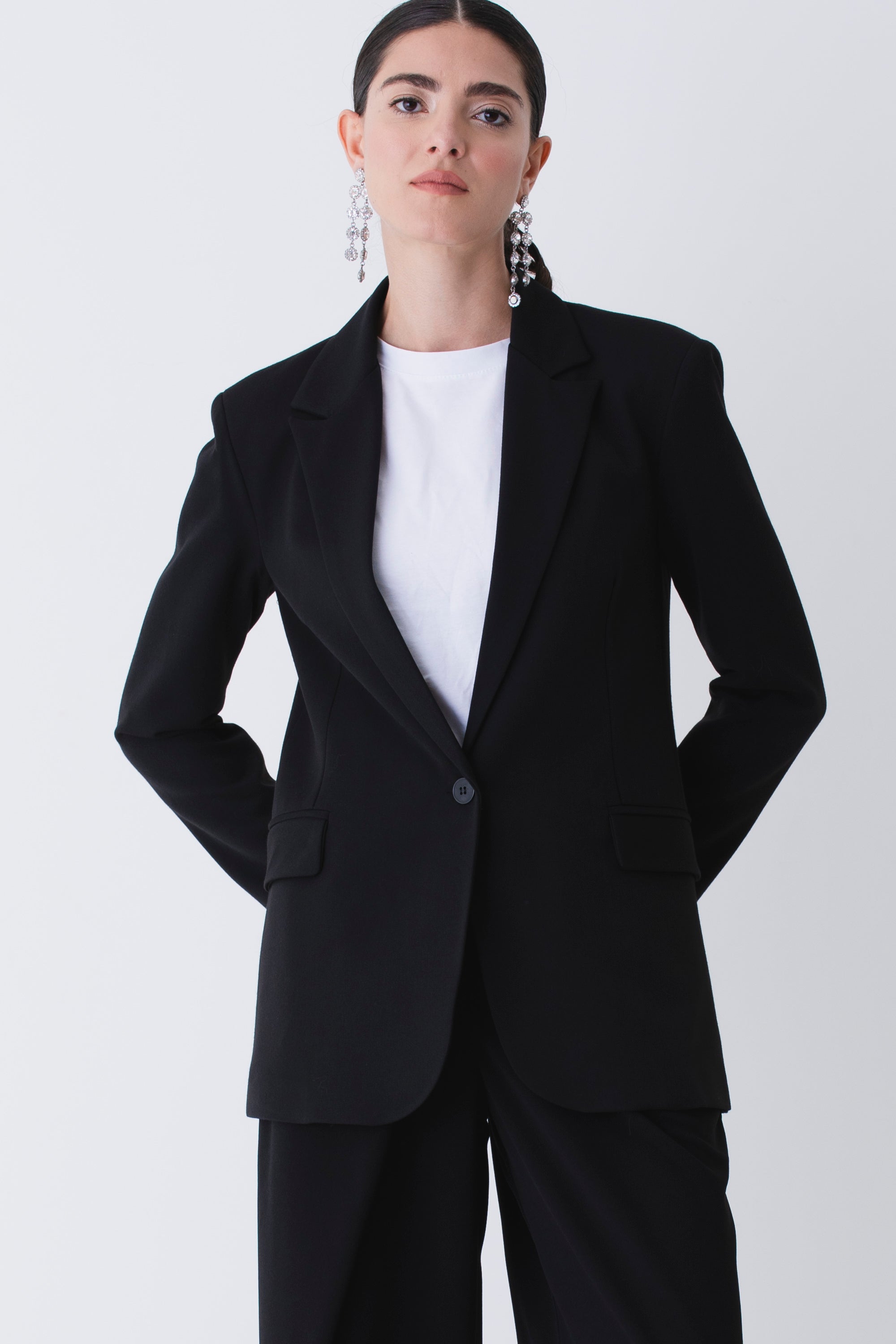 Blazer ad un petto in mano lana - FW26