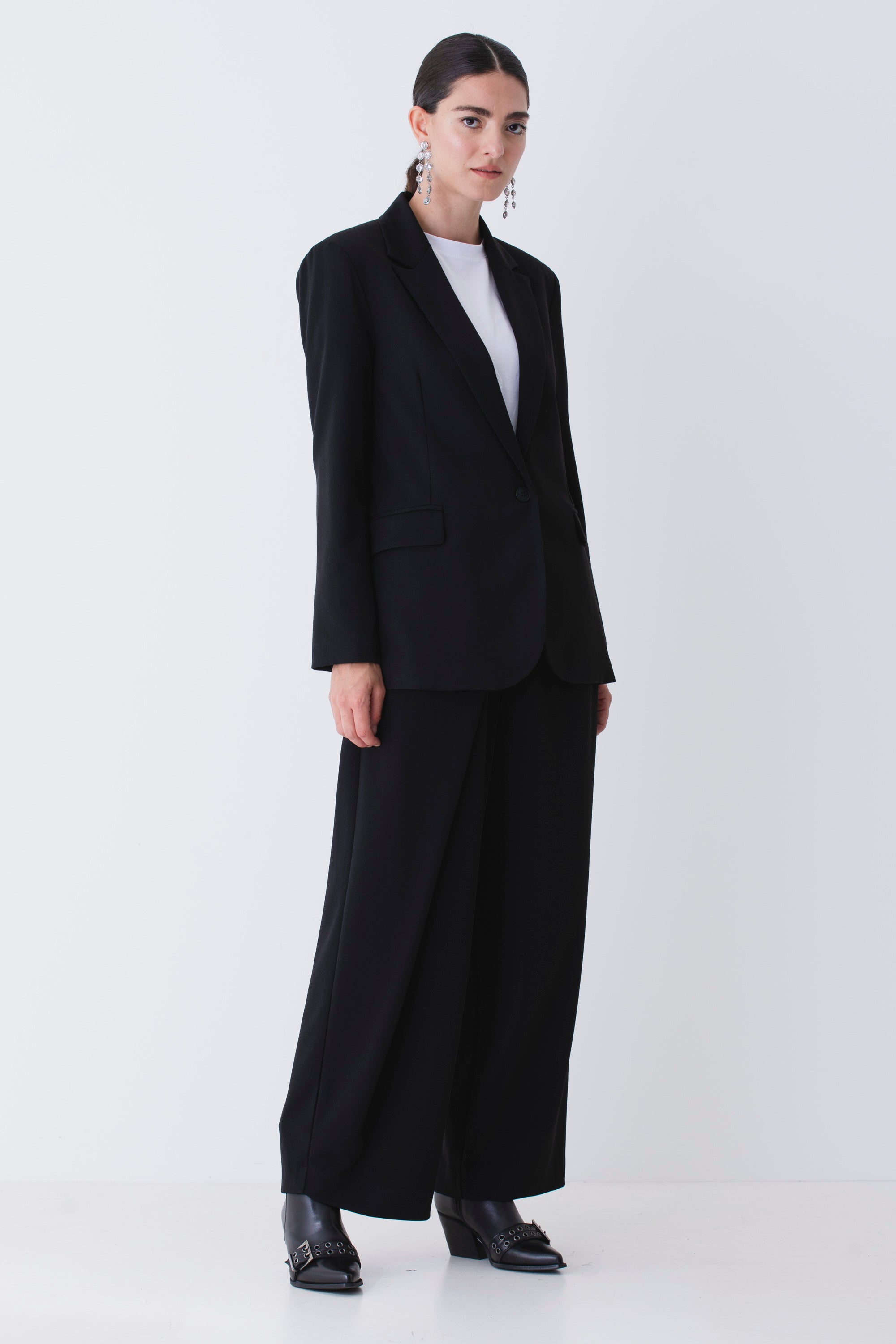 Blazer ad un petto in mano lana - FW26