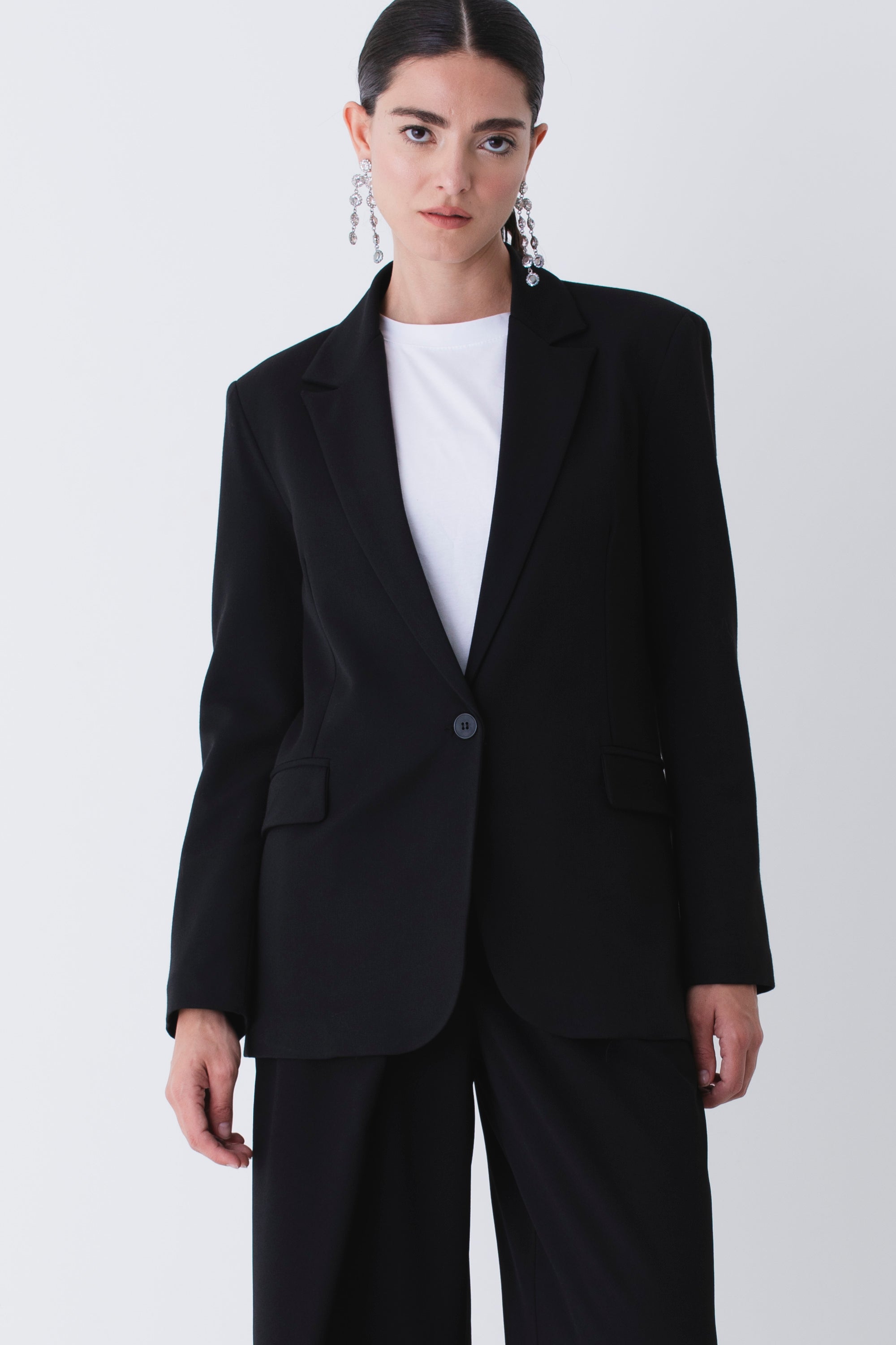 Blazer ad un petto in mano lana - FW26